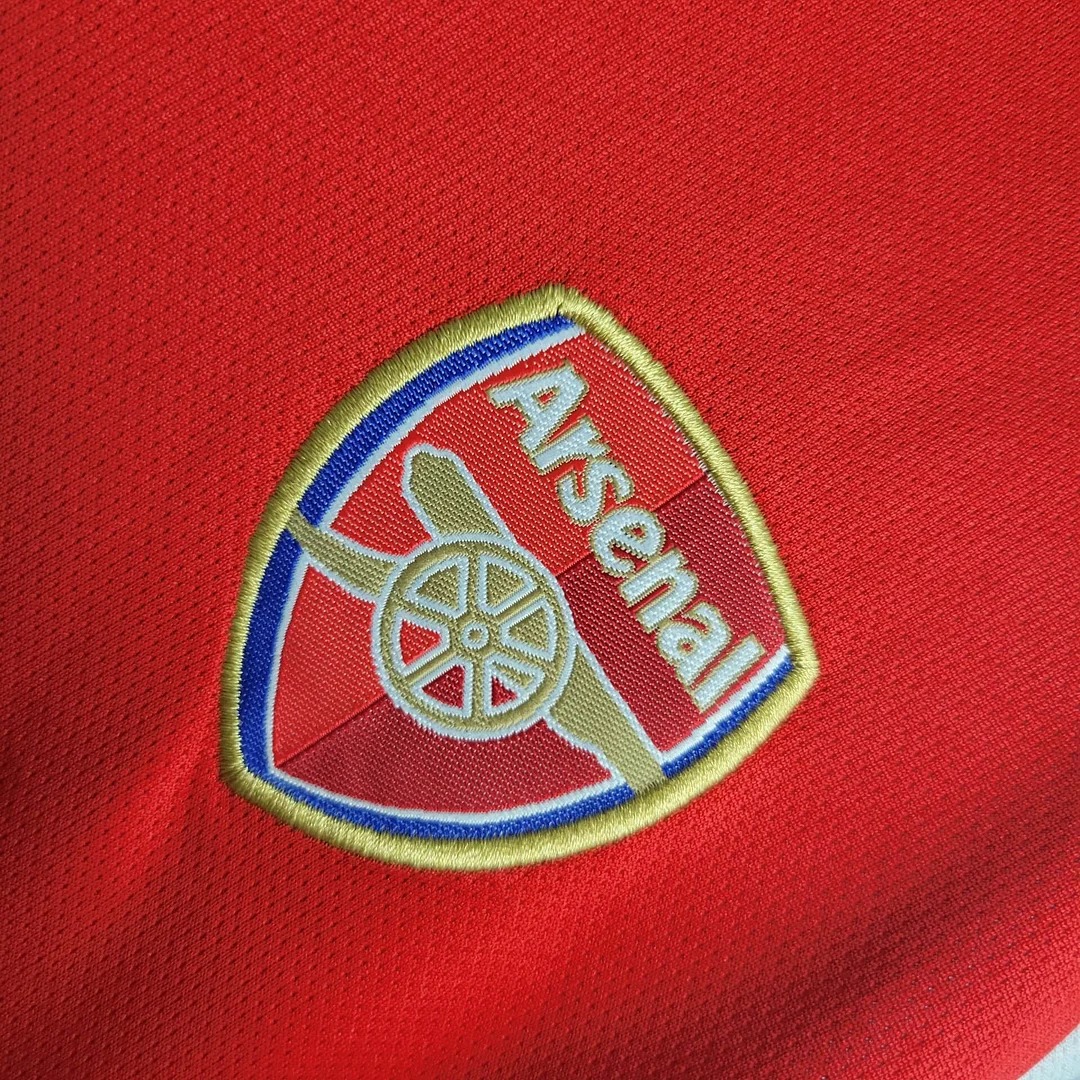 TKH-turbokithub-Retro Arsenal 2002-04 Home Stadium Kids Kit