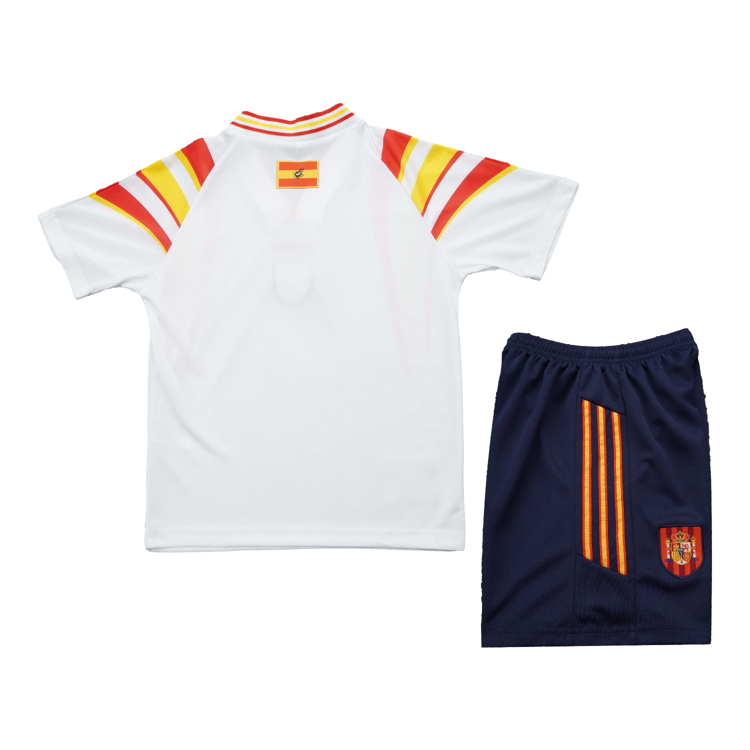 TKH-turbokithub-Retro Spain 1996 Away White Kids Kit