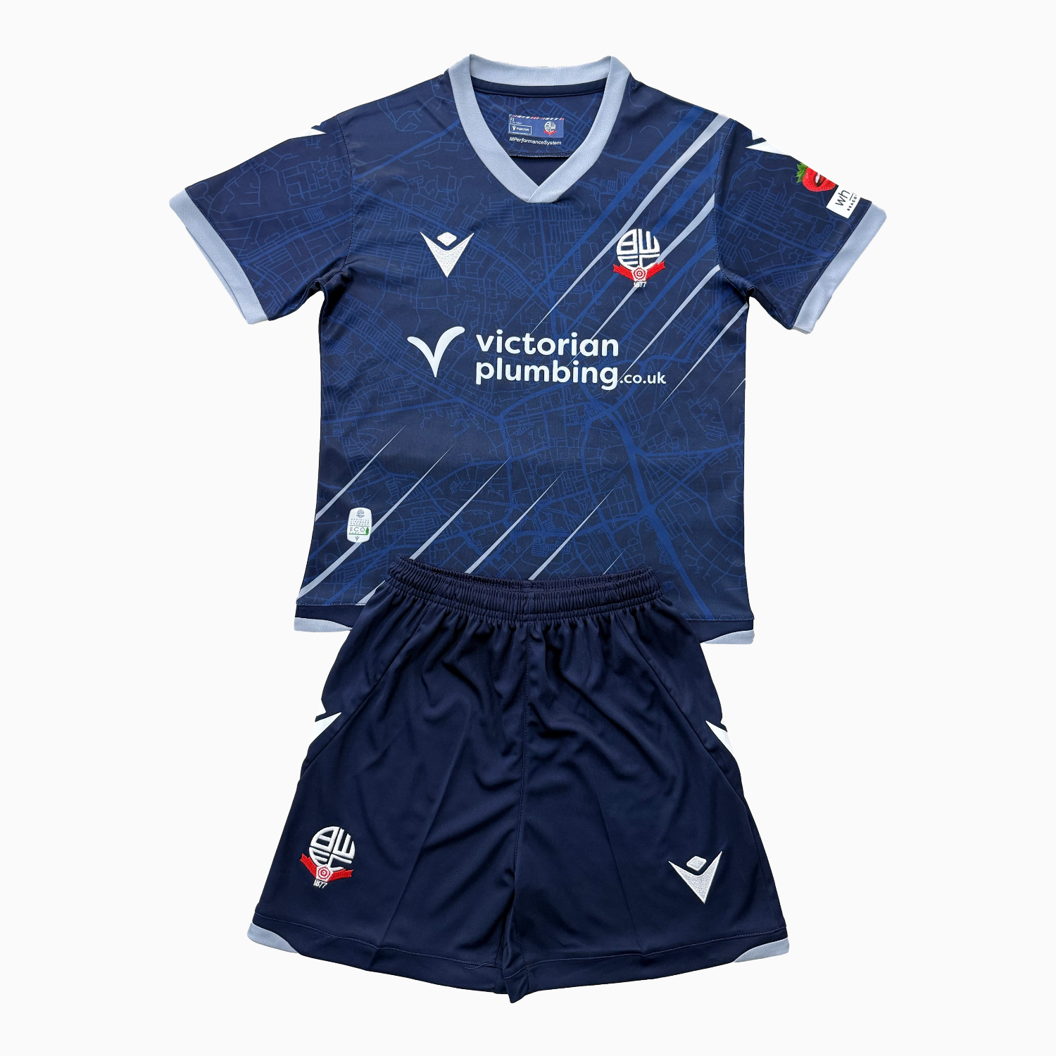 TKH-turbokithub-Bolton Wanderers 25-26 Away Men's Adult Jersey Set - Fans Version
