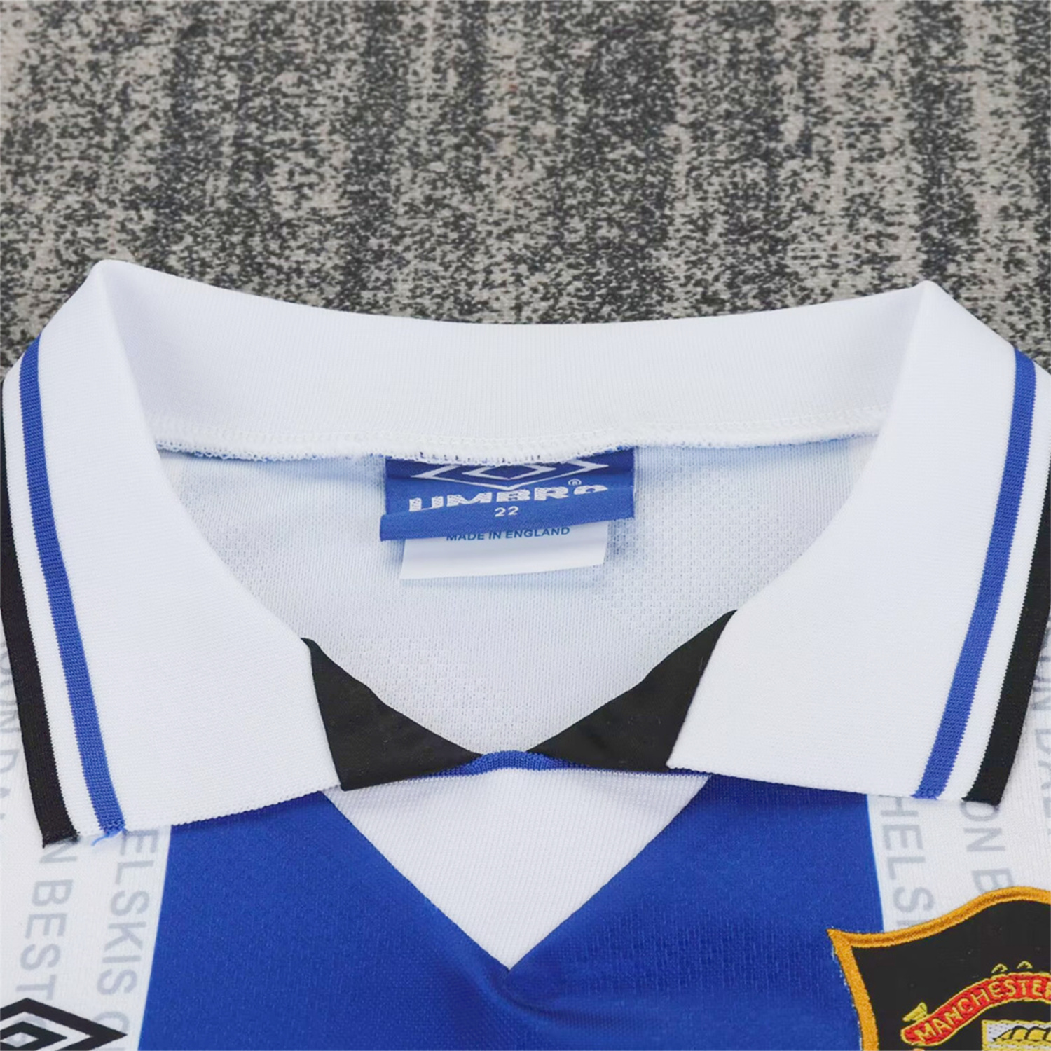 TKH-turbokithub-Retro Manchester United 94-96 Away Kids Kit
