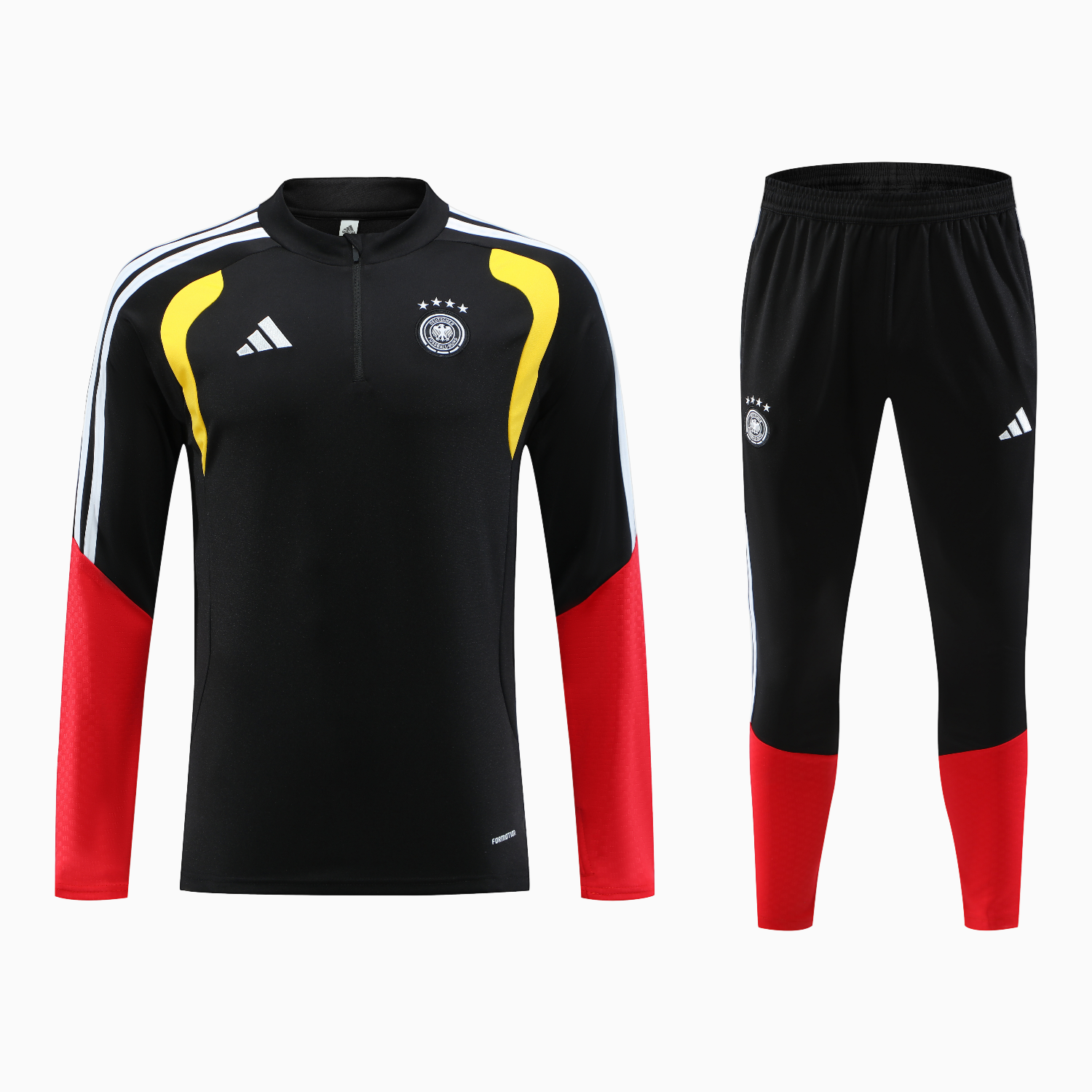 TKH-turbokithub-Germany 2026 Long Sleeve Training Set - Black Top & Pants