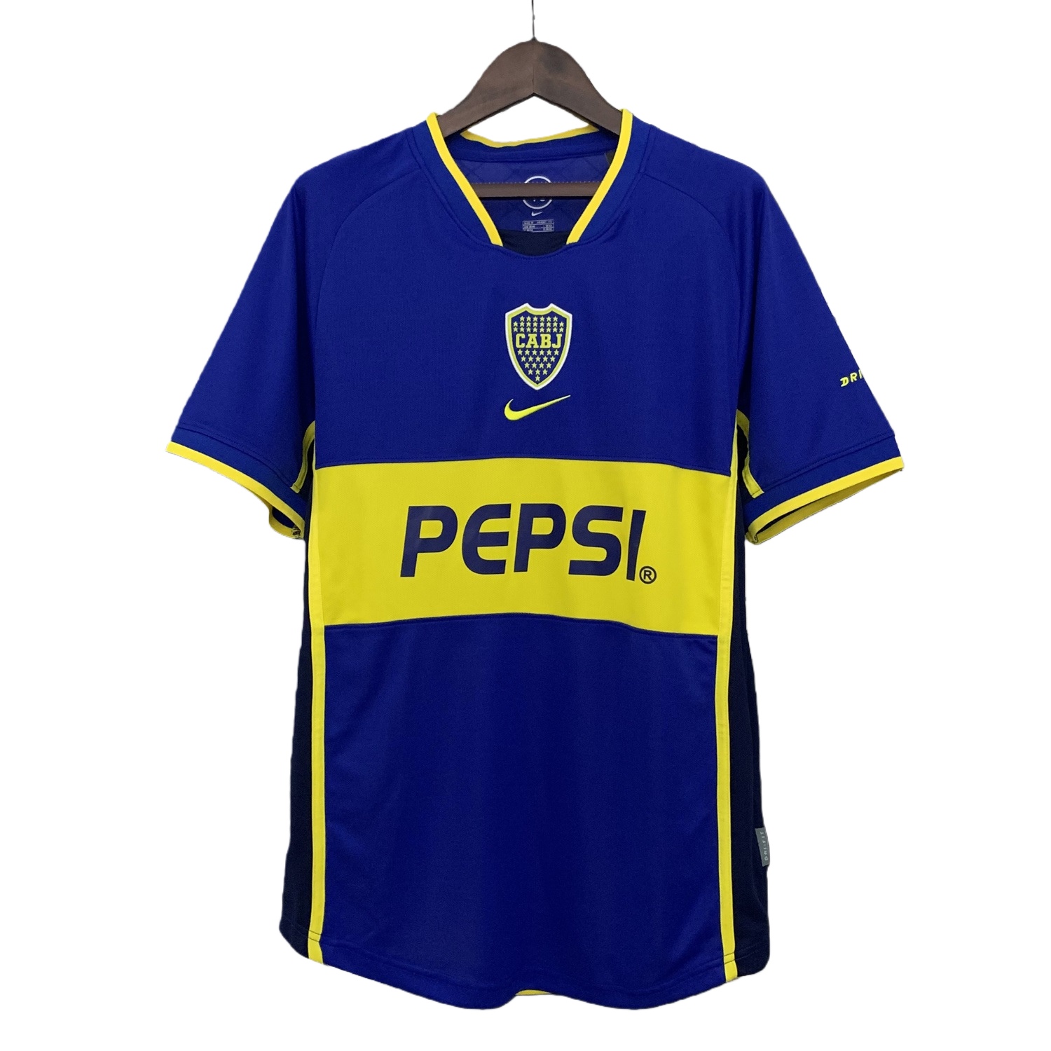 TKH-turbokithub-Retro Boca Juniors 2002-03 Home Jersey