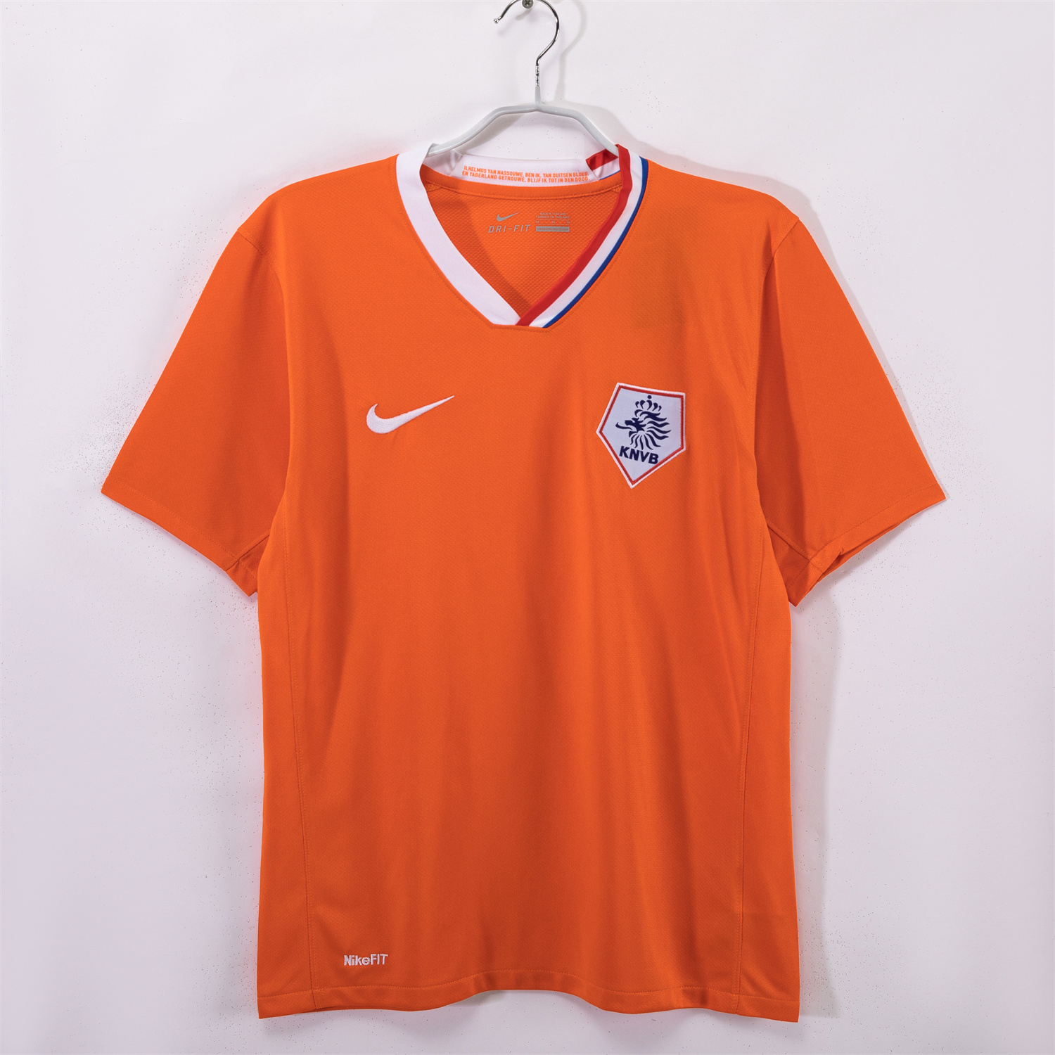TKH-turbokithub-Retro Netherlands 2008 Home Jersey