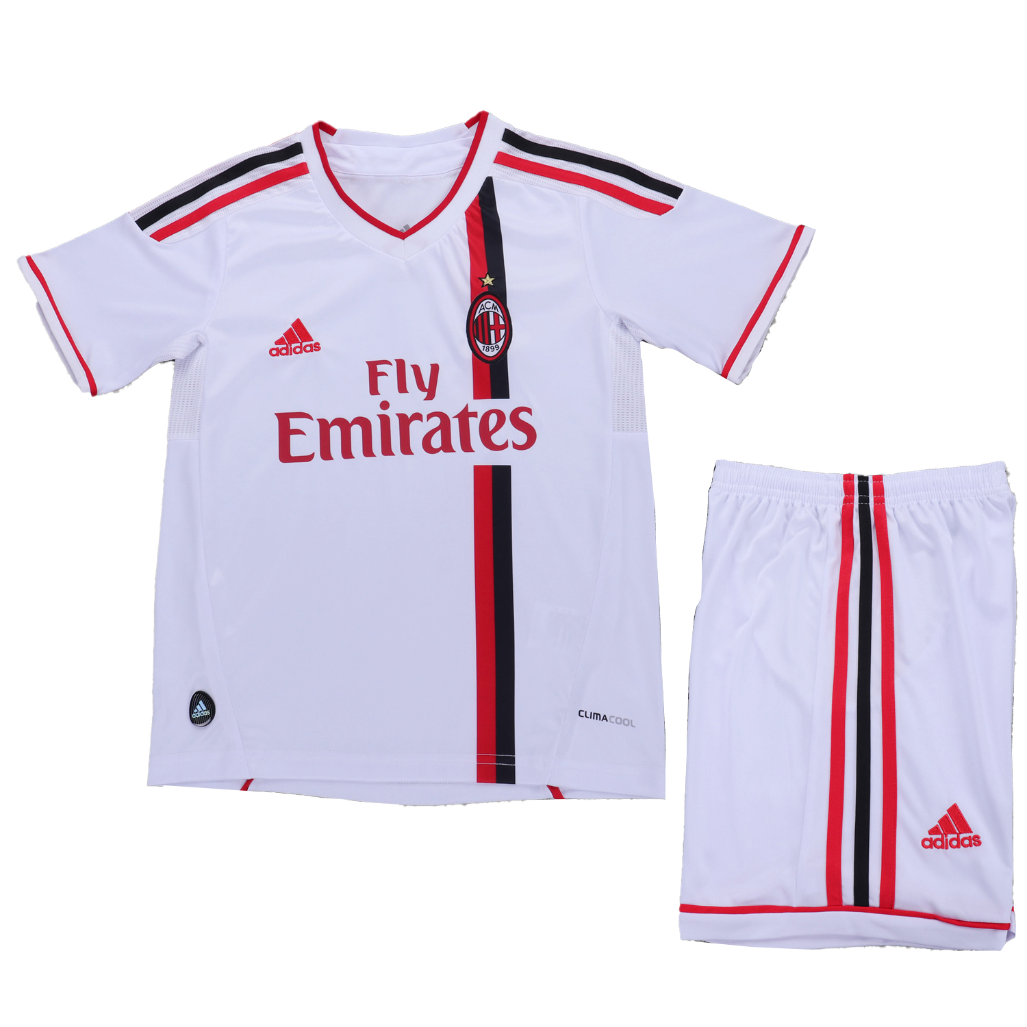 TKH-turbokithub-Retro AC Milan 2011-12 Away Kids Kit