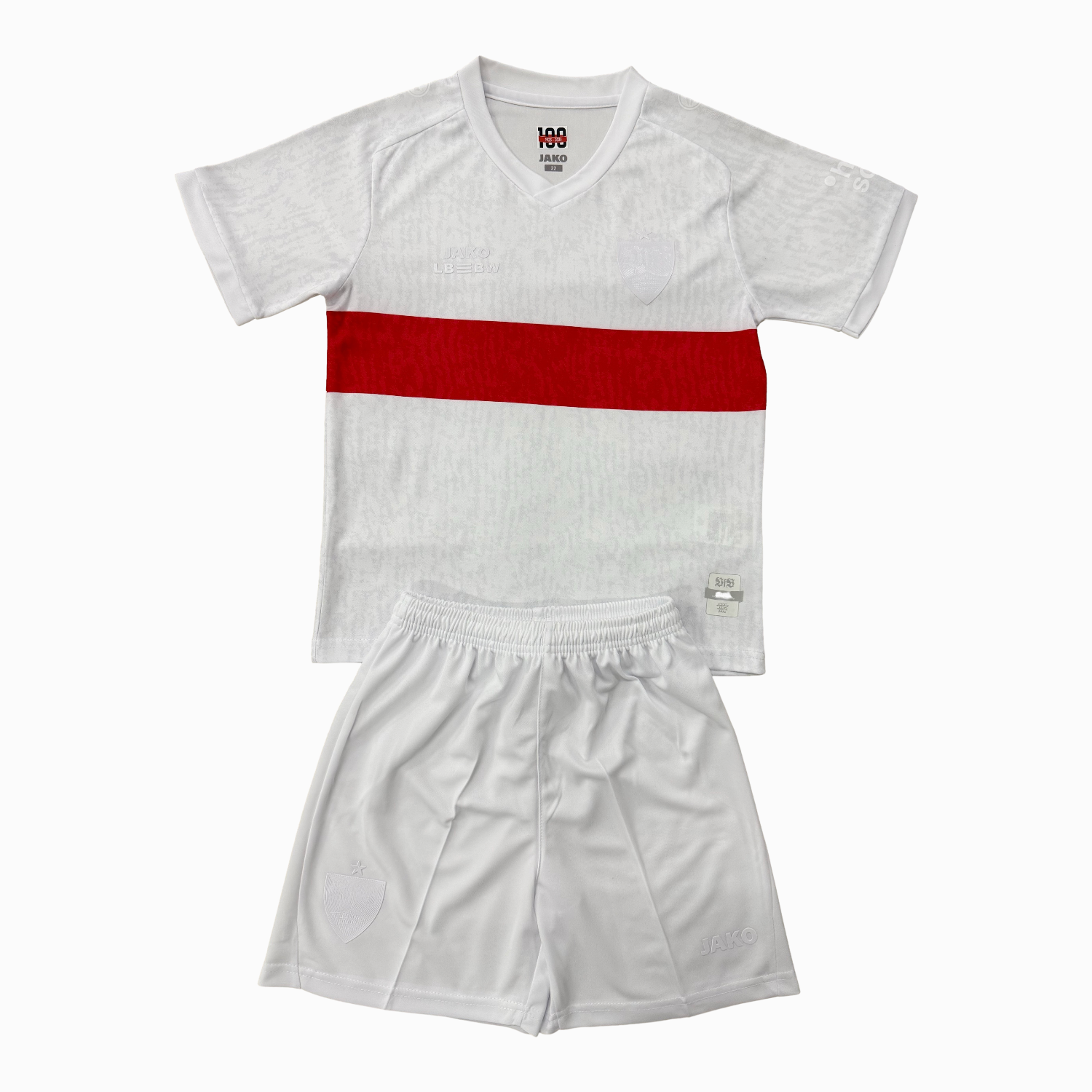 TKH-turbokithub-Stuttgart 25-26 100th Anniversary Men's Adult Jersey Set - Fans Version