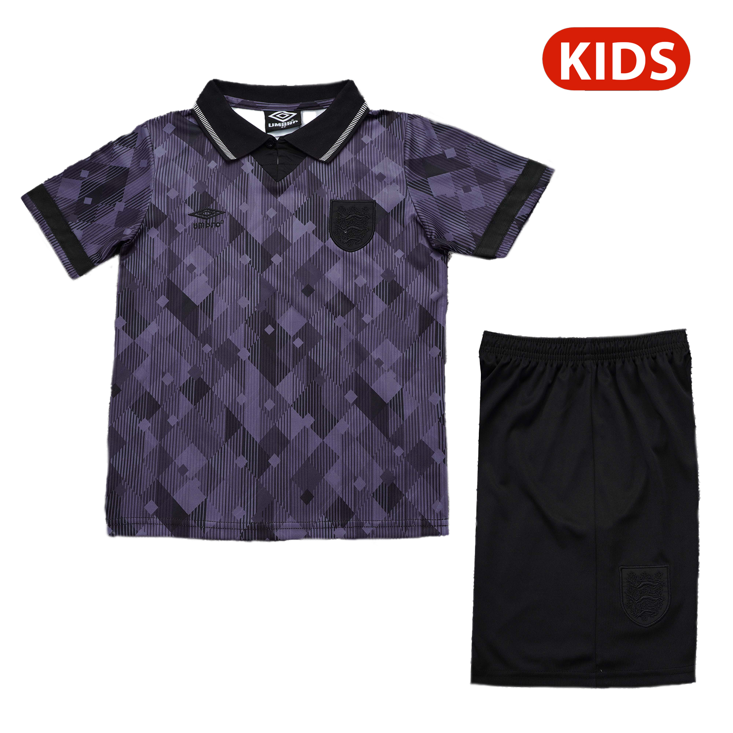 TKH-turbokithub-Retro England 1990 Black Special Kids Kit