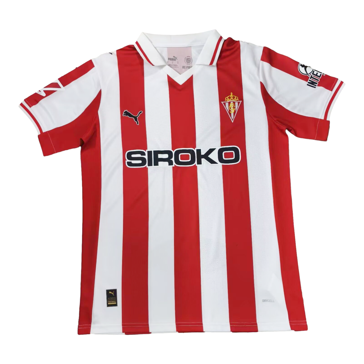 TKH-turbokithub-Sporting Gijon 25-26 Home Jersey - Fans Version