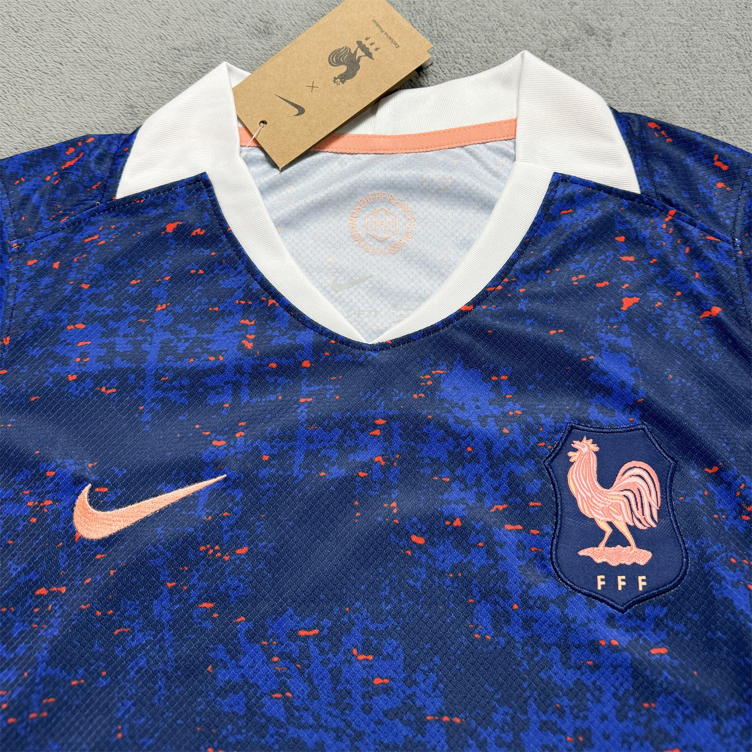TKH-turbokithub-Women's France 2025 Women's Team Home Jersey