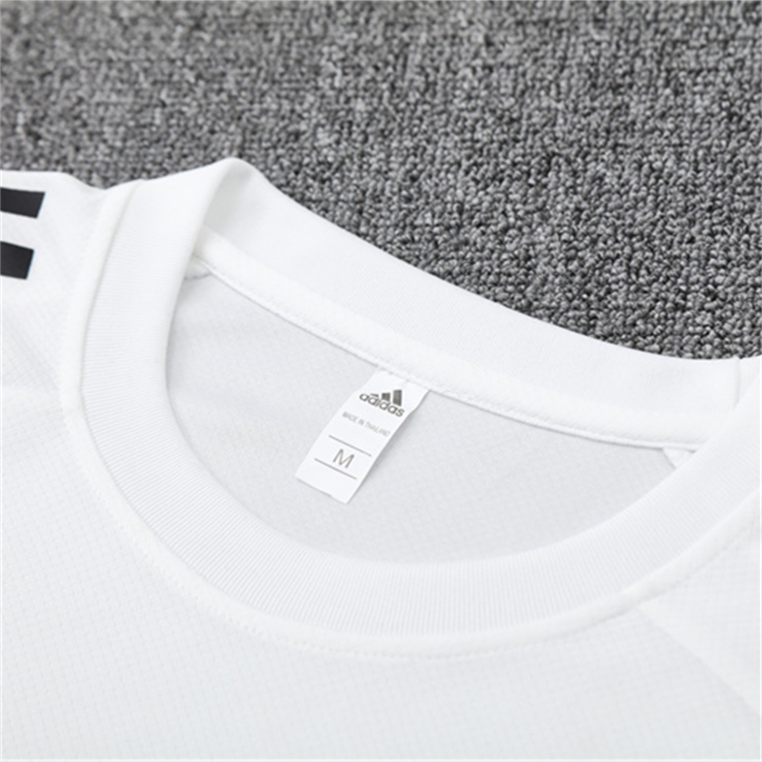 TKH-turbokithub-INT M.A.M 25-26 Kids Short-Sleeve Training Set - White Top and Black Shorts