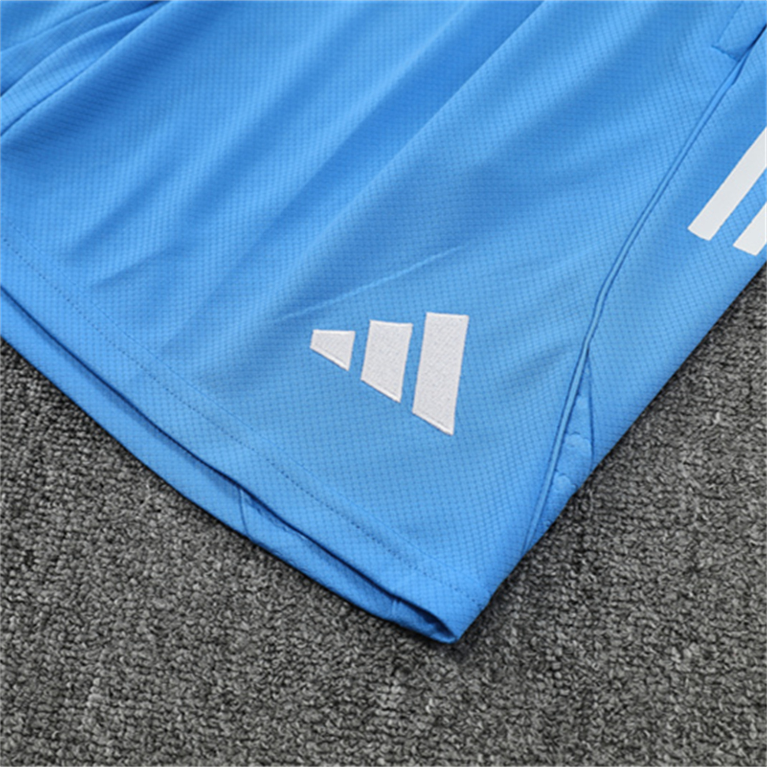 TKH-turbokithub-Real Madrid 25-26 Short-Sleeve Training Set - Sky Blue Top and Sky Blue Shorts