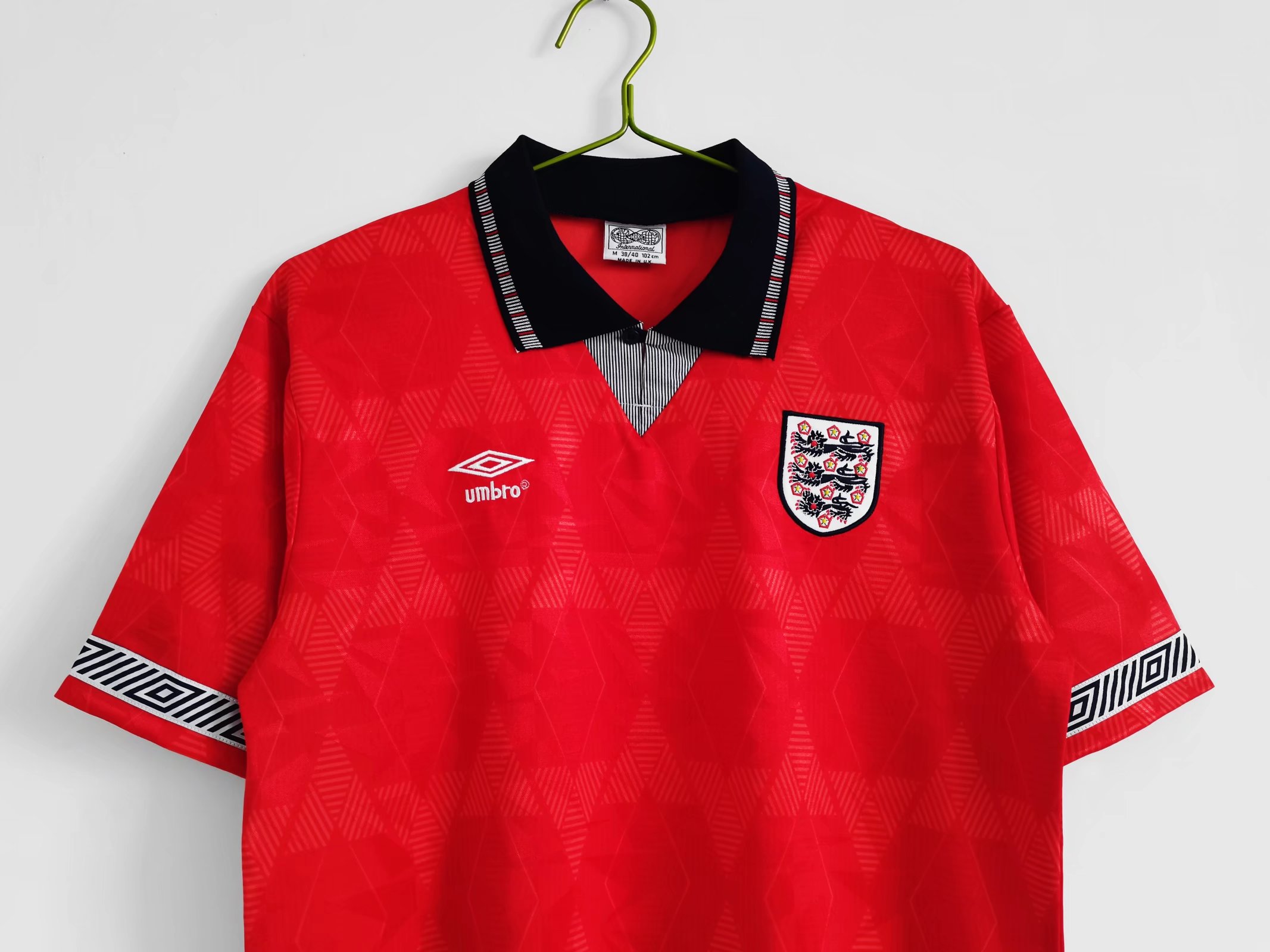 TKH-turbokithub-Retro England 1990 Away Stadium Jersey