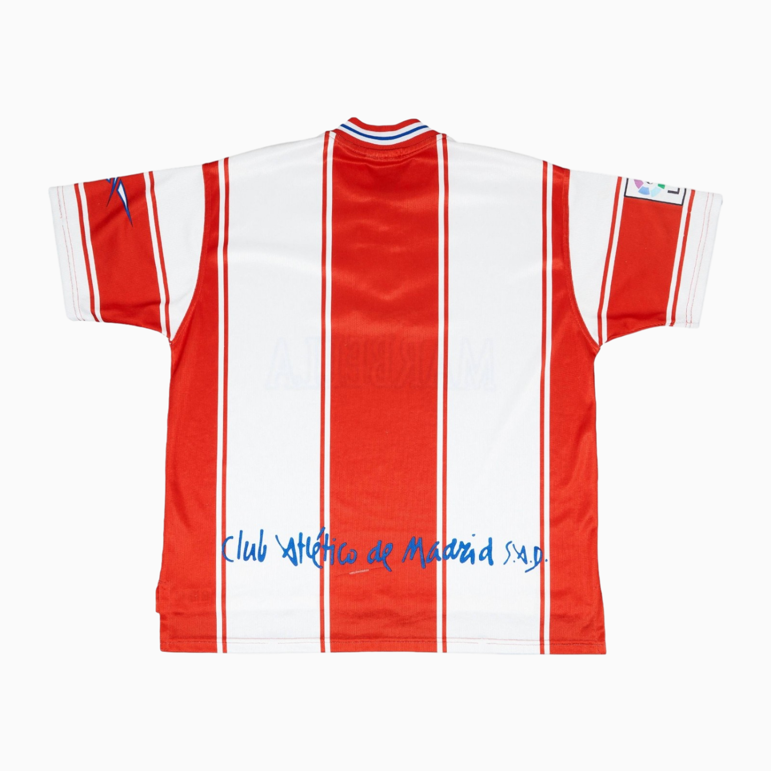 TKH-turbokithub-Retro Atletico Madrid 99-00 Home Jersey - Player Version
