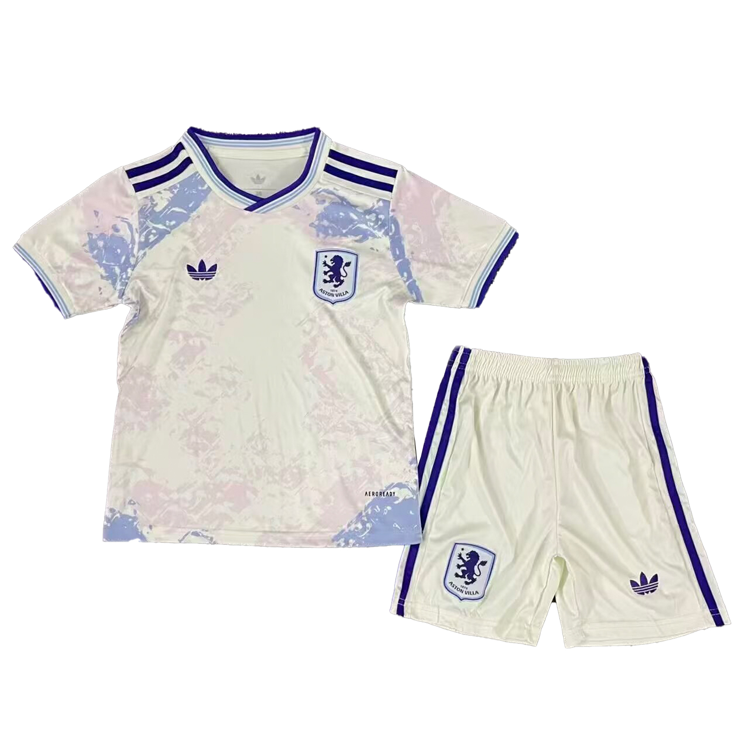 TKH-turbokithub-Aston Villa 25-26 Third Unsponsored Kids Kit