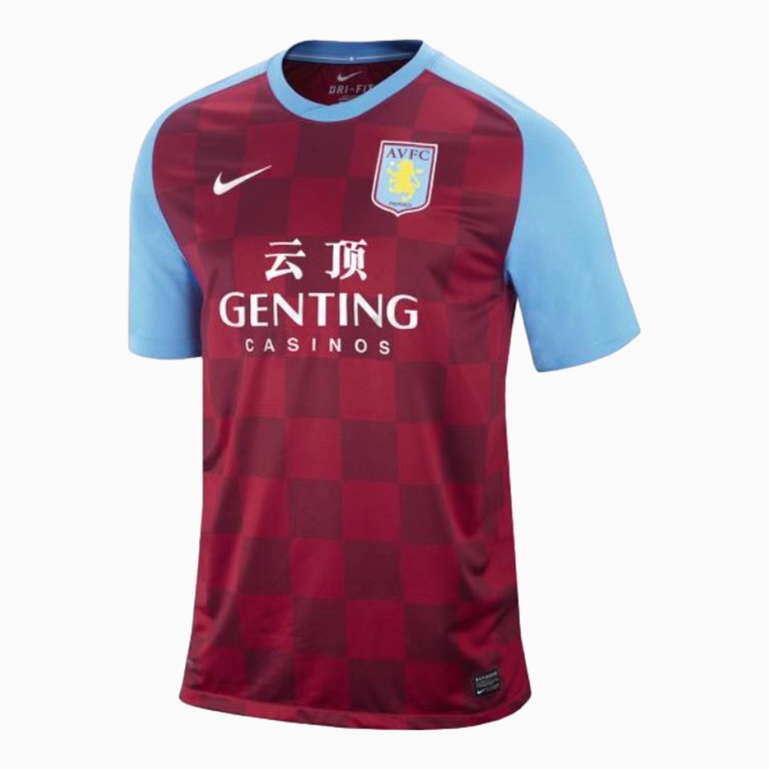 TKH-turbokithub-Retro Aston Villa 2011-12 Home Jersey