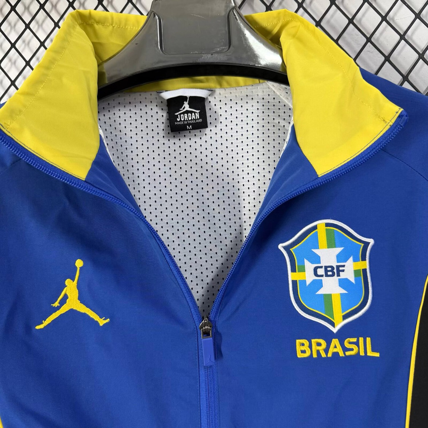 TKH-turbokithub-Brazil 2026 Away Blue With Black Windbreaker