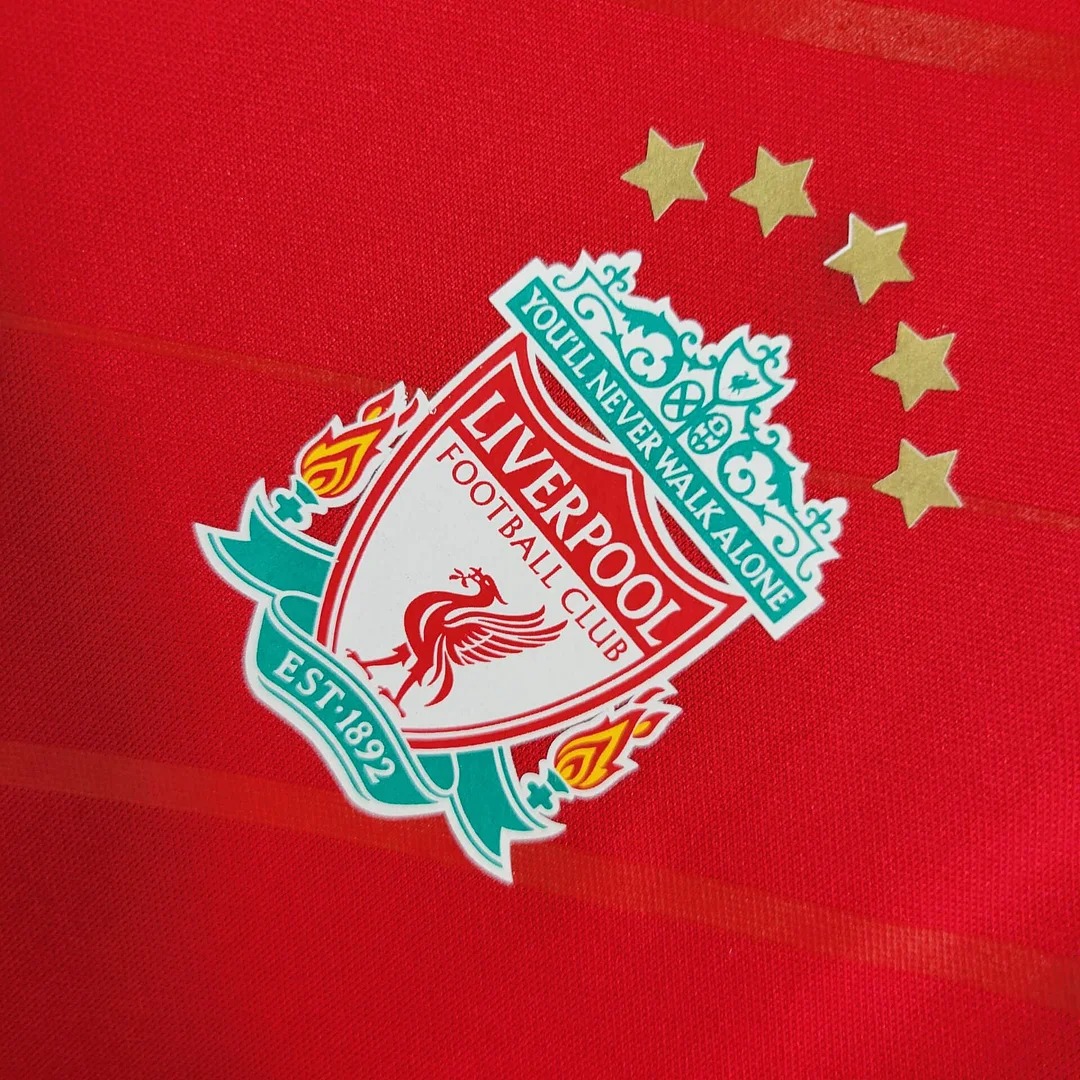 TKH-turbokithub-Retro Liver.pool 2005-06 European Home Stadium Jersey