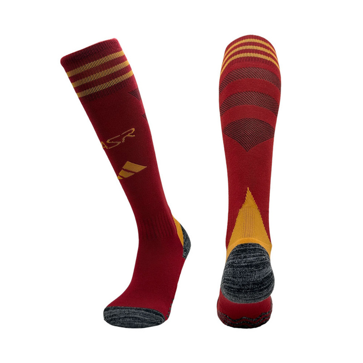 TKH-turbokithub-AS Roma 25-26 Home Socks - Red