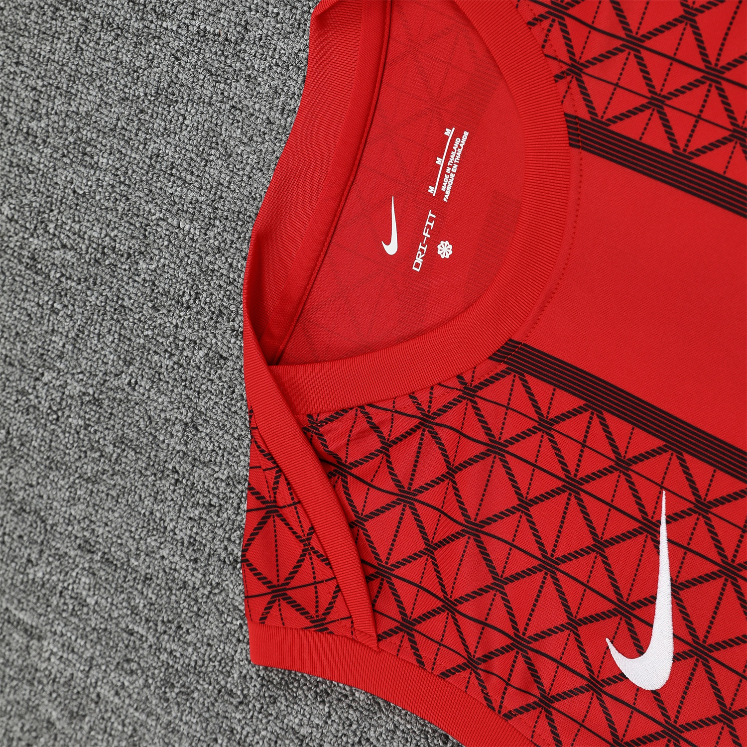 TKH-turbokithub-Paris Saint-Germain PSG 25-26 Vest Training Set - Red Vest & Deep Blue Shorts