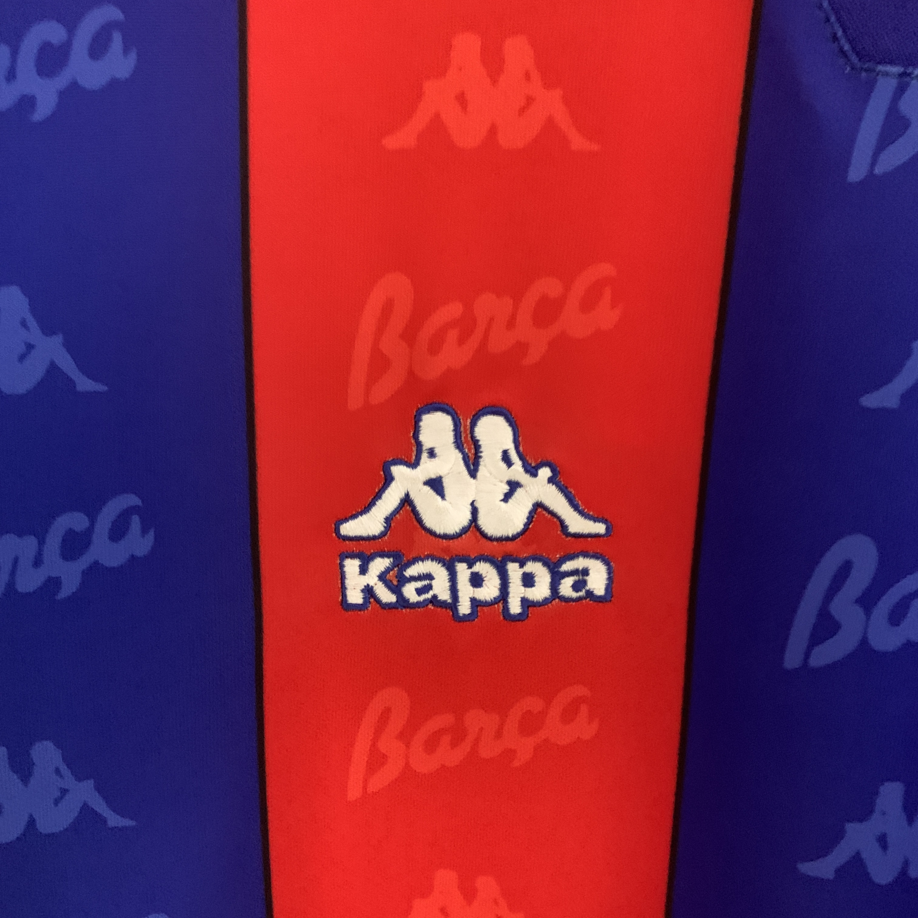 TKH-turbokithub-Retro Barcelona 96-97 Home Stadium Long Sleeve Jersey