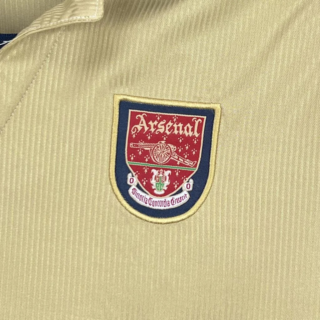 TKH-turbokithub-Retro Arsenal 2001-02 Away Long Sleeves Jersey