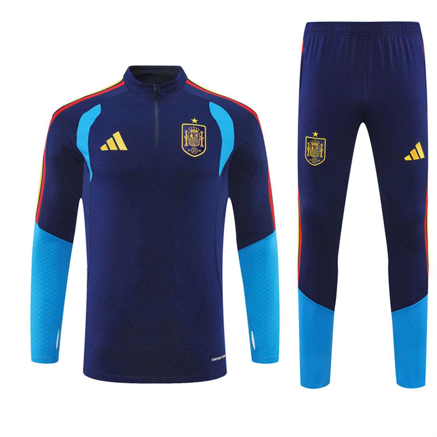 TKH-turbokithub-Spain 2026 Long Sleeve Training Set - Royal Blue Top & Pants