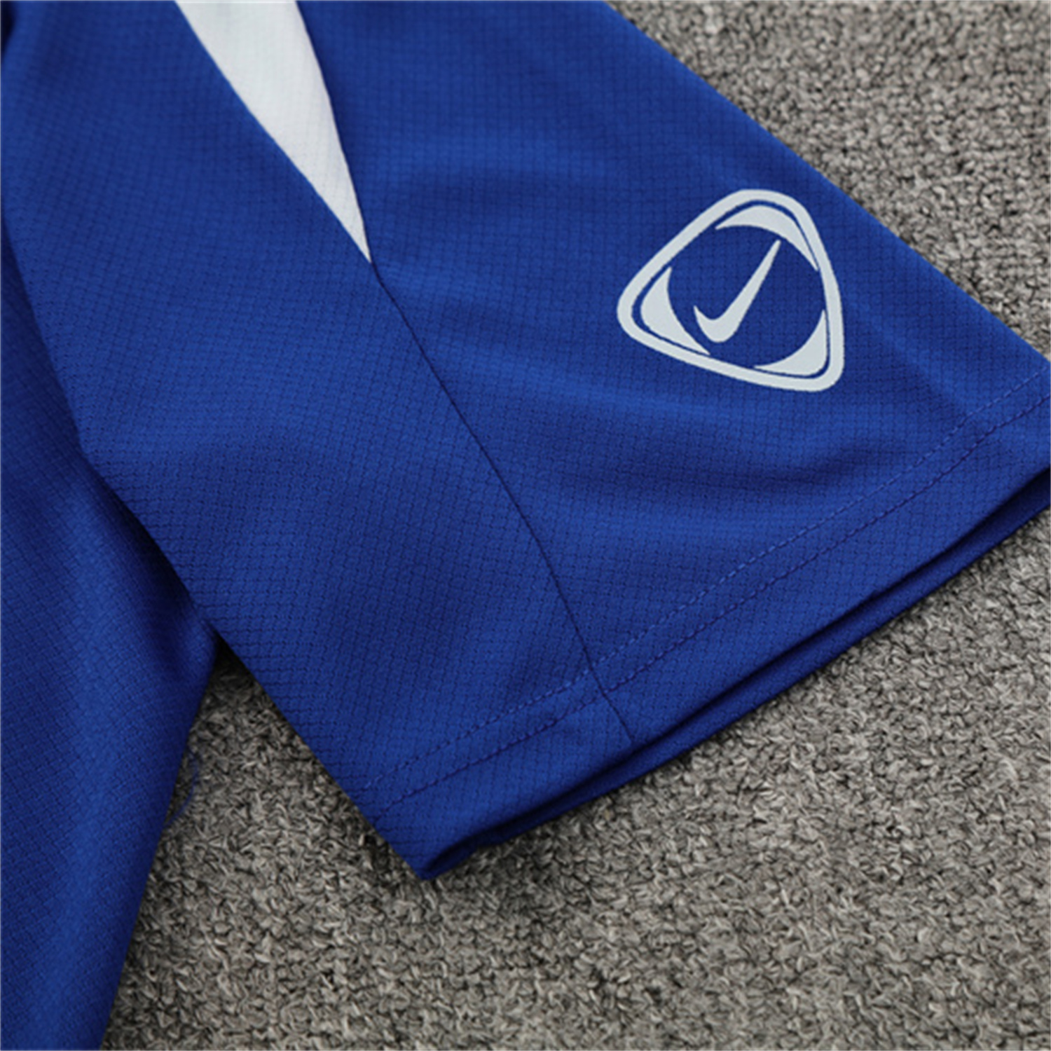 TKH-turbokithub-C.H.E.L.S.E.A 25-26 Kids Short-Sleeve Training Set - Blue Top & Black Shorts
