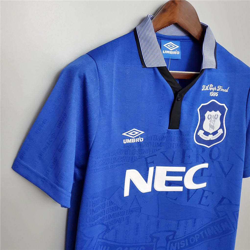 TKH-turbokithub-Retro Everton 1995 FA Cup Final Jersey