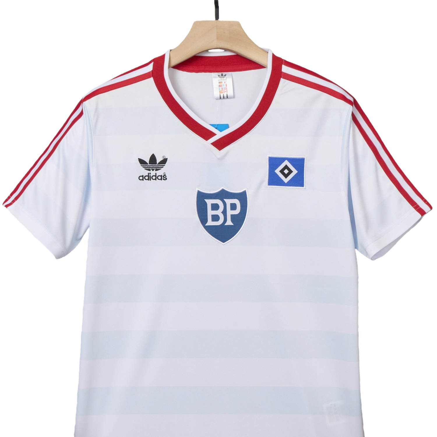 TKH-turbokithub-Retro Hamburger SV 1986 Home Jersey