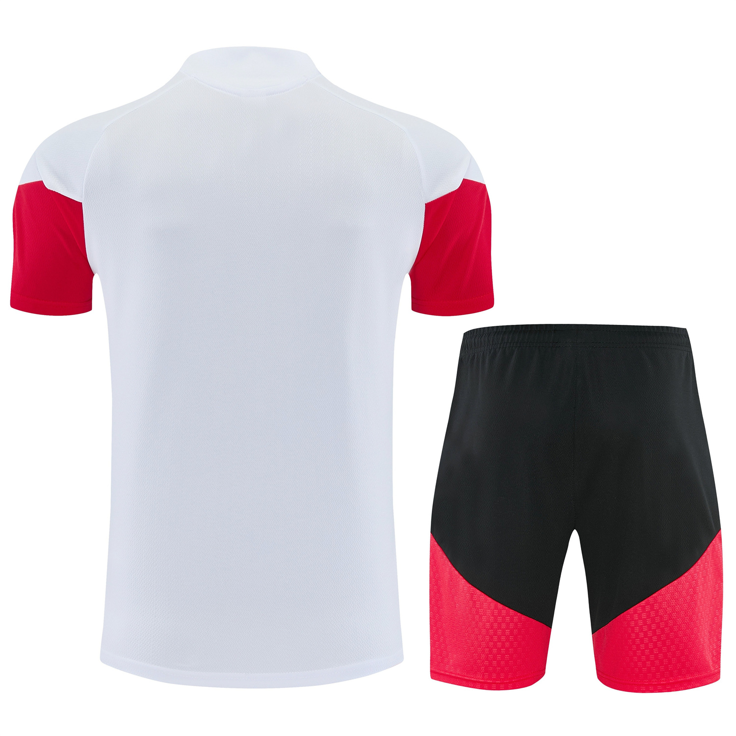 TKH-turbokithub-Germany 2026 Short-Sleeve Training Set - White Top and Black Shorts