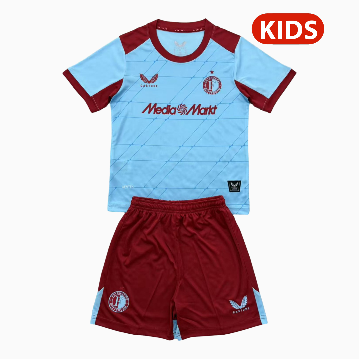 TKH-turbokithub-Feyenoord 25-26 Third Kids Kit