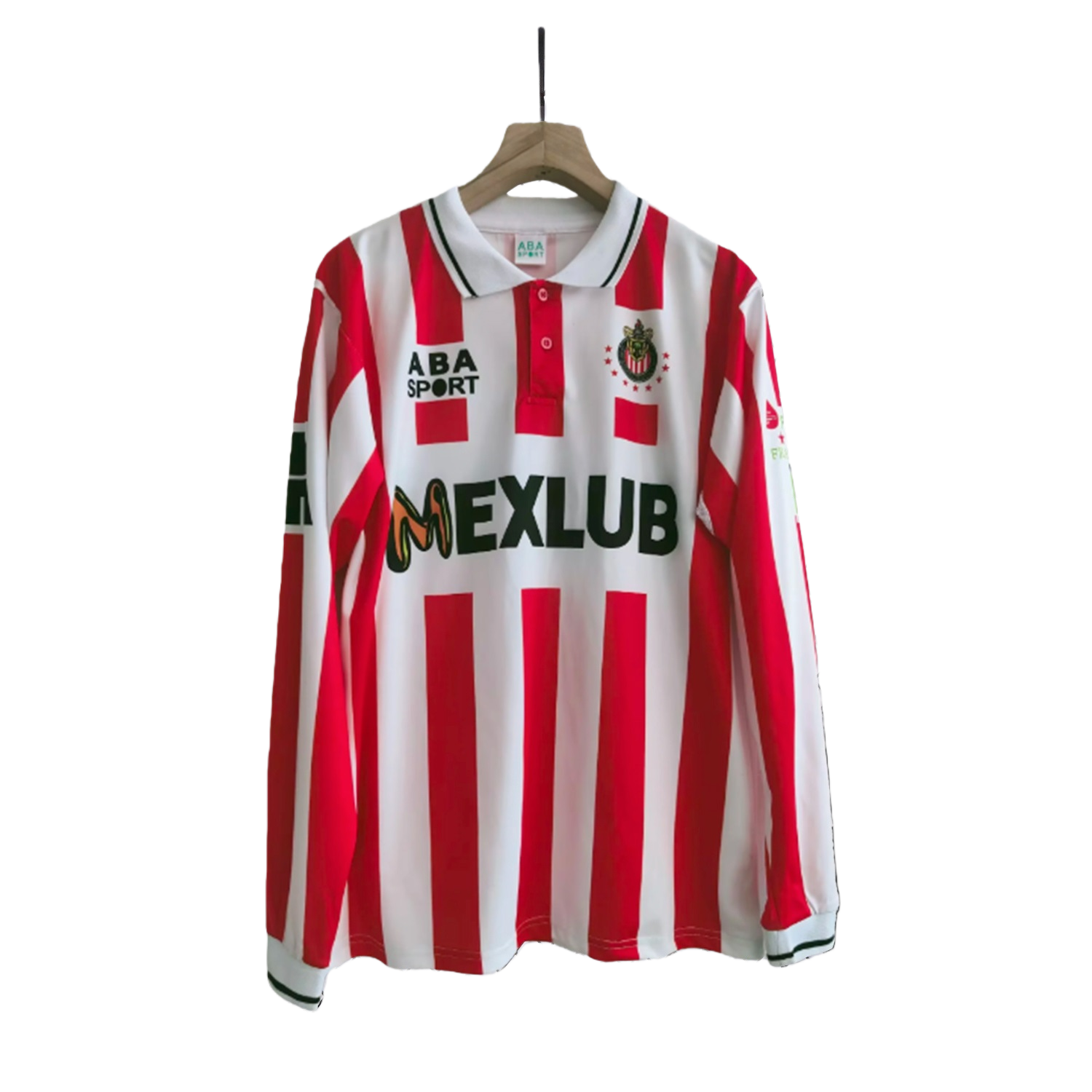 TKH-turbokithub-Retro Chivas de Guadalajara 1997-98 Home Long Sleeves Jersey