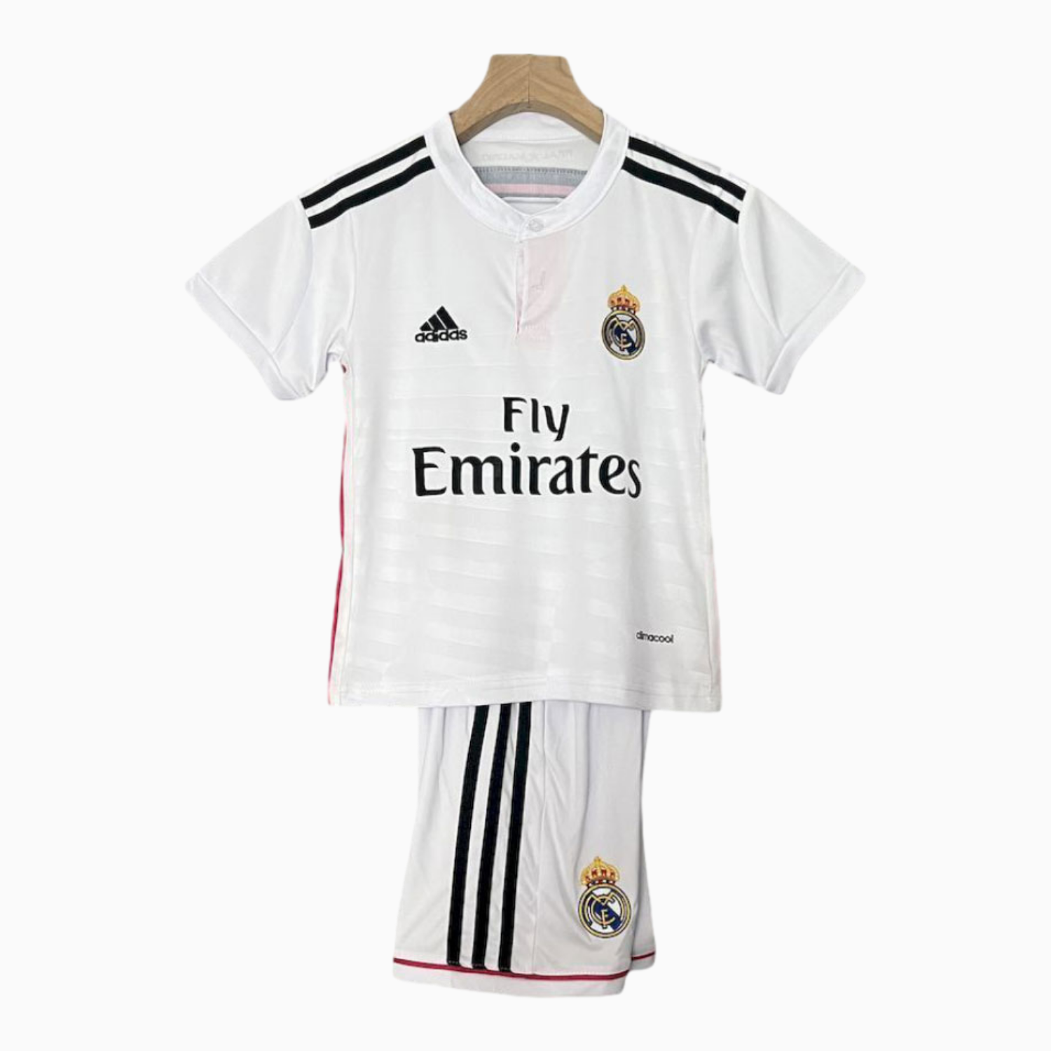 TKH-turbokithub-Retro Real Madrid 14-15 Home Stadium Kids Kit