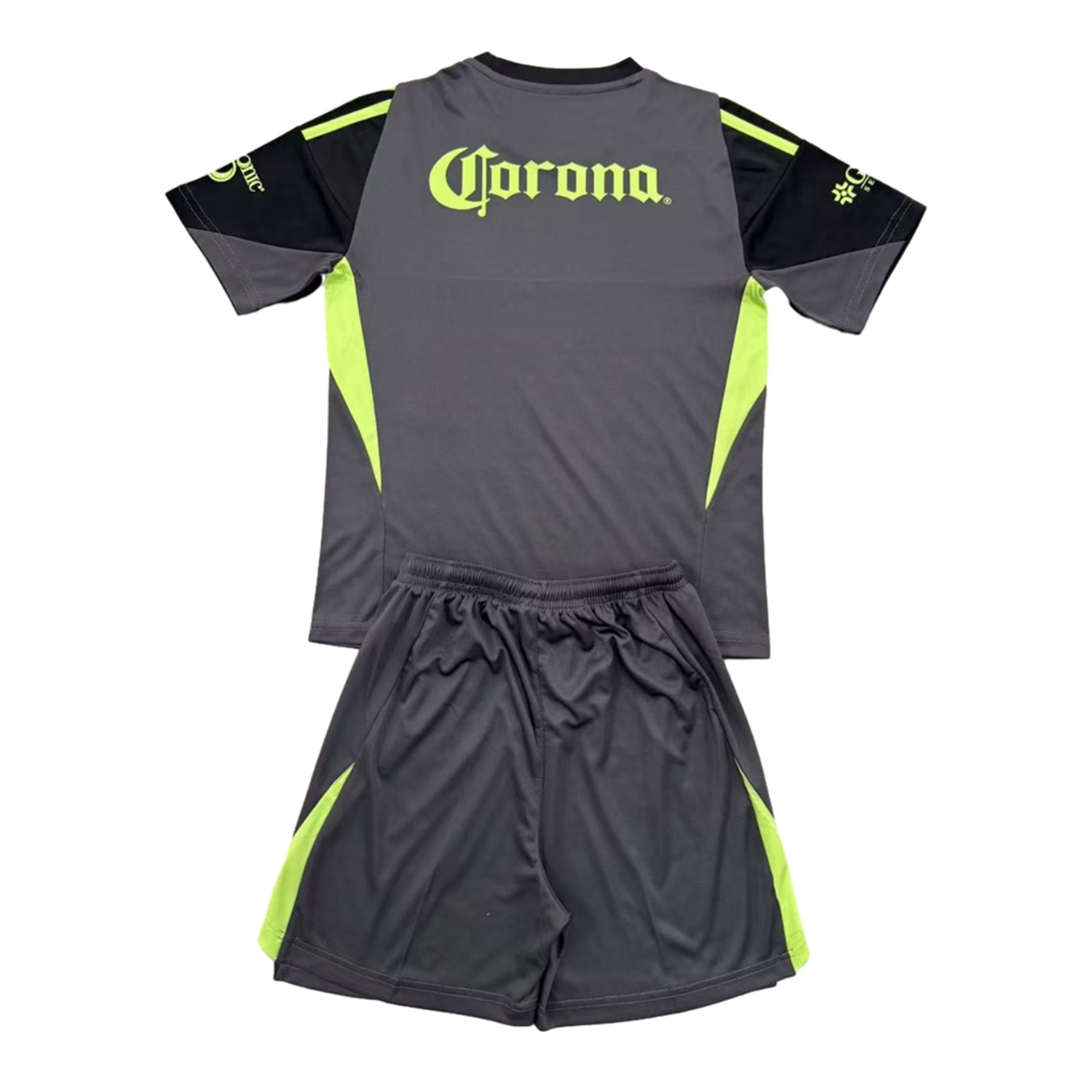 TKH-turbokithub-Club América 25-26 Black Goalkeeper Kids Kit