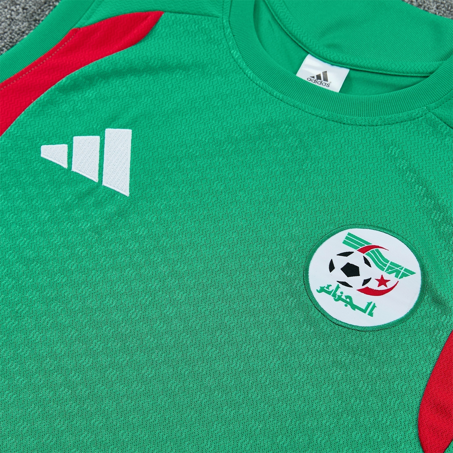 TKH-turbokithub-Algeria 2026 Vest Training Set - Green Vest and Shorts