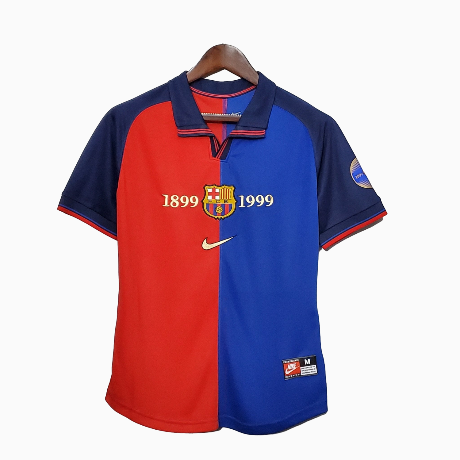 TKH-turbokithub-Retro Barcelona 99-00 Home Stadium Jersey