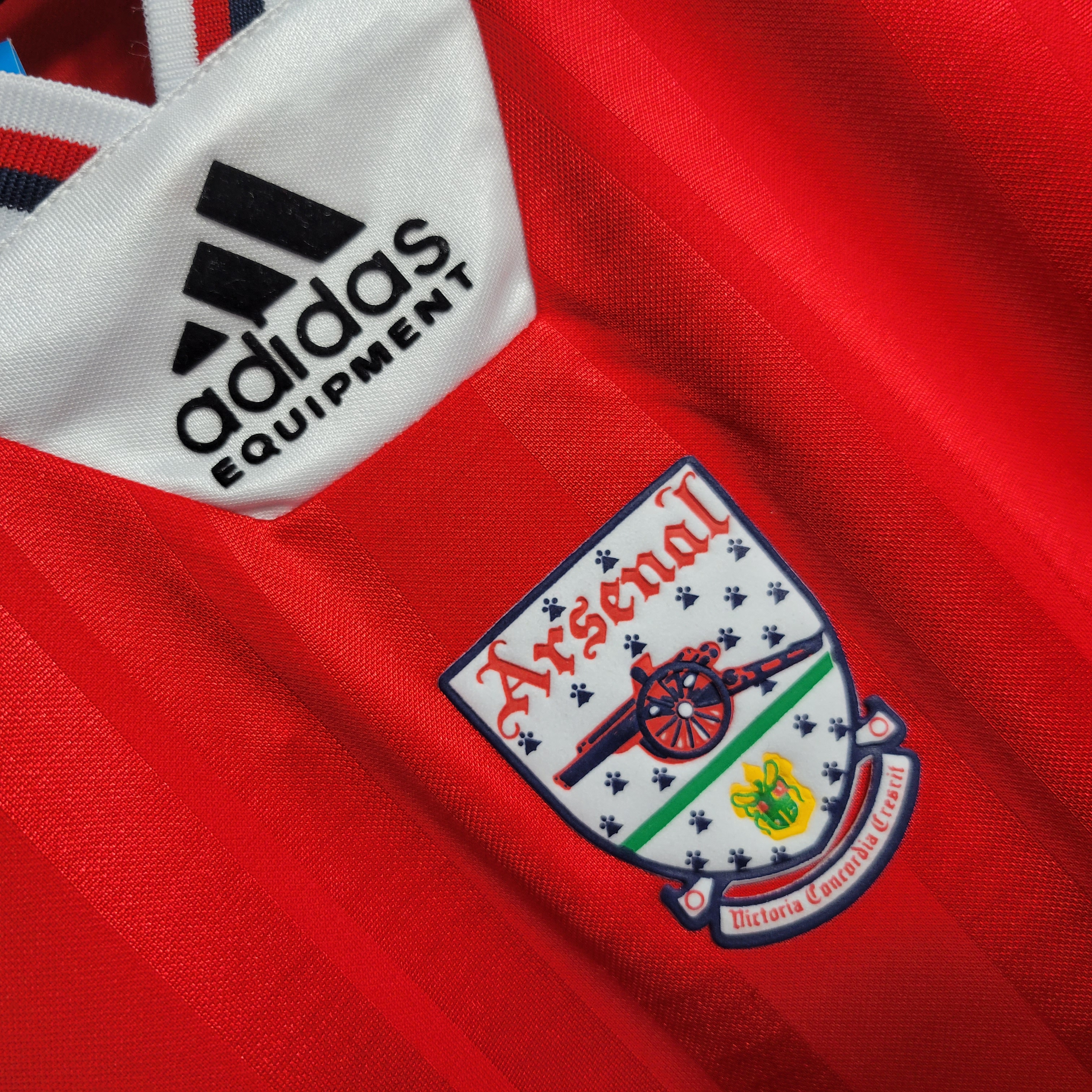TKH-turbokithub-Retro Arsenal 92-93 Home Stadium Jersey