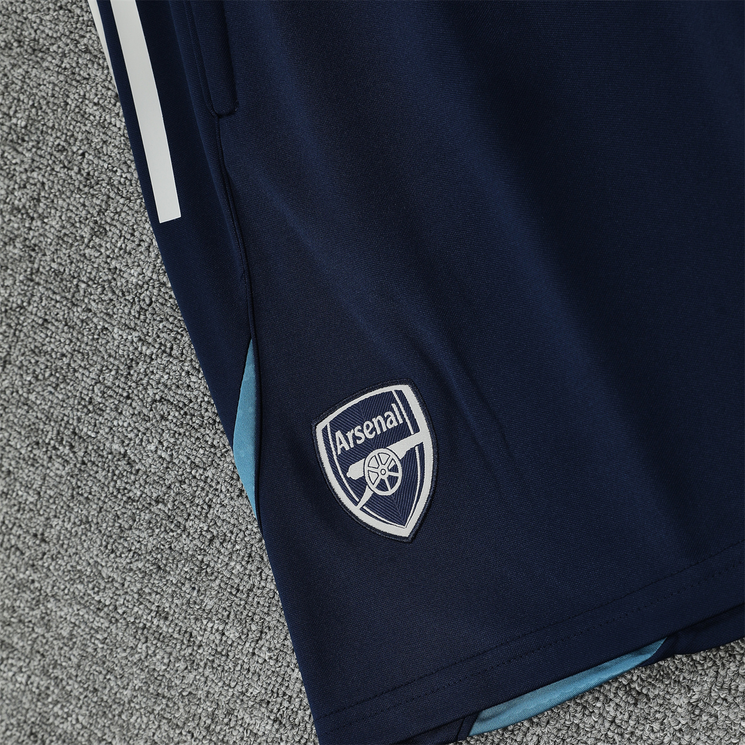 TKH-turbokithub-Arsenal 25-26 Vest Training Set - Deep Blue Vest and Shorts