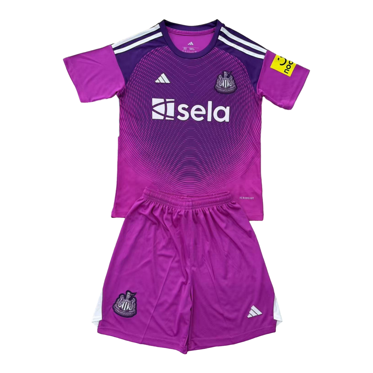 TKH-turbokithub-Newcastle United 25-26 Purple Goalkeeper Men's Adult Jersey Set - Fans Version