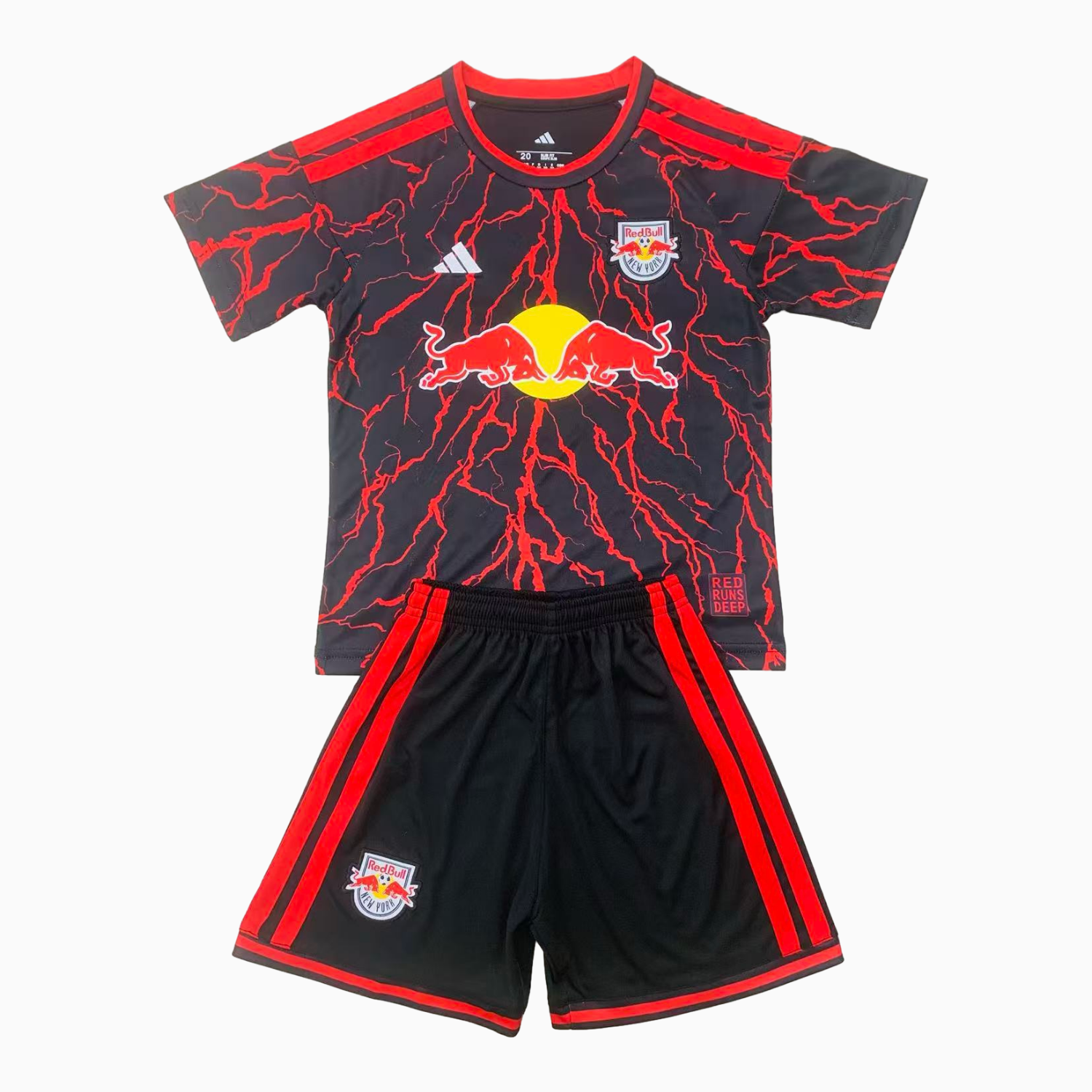 TKH-turbokithub-New York Red Bulls 26-27 Home Men's Adult Jersey Set - Fans Version