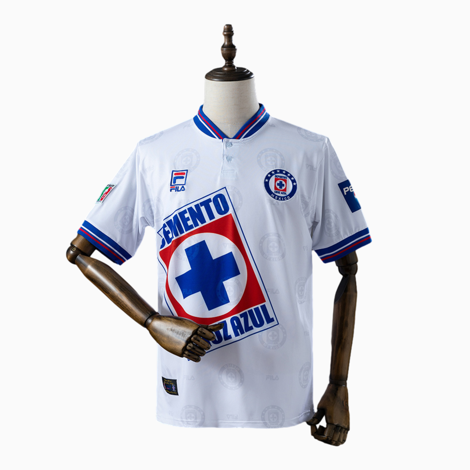 TKH-turbokithub-Retro Cruz Azul 1998-99 Away Jersey - Fans Version