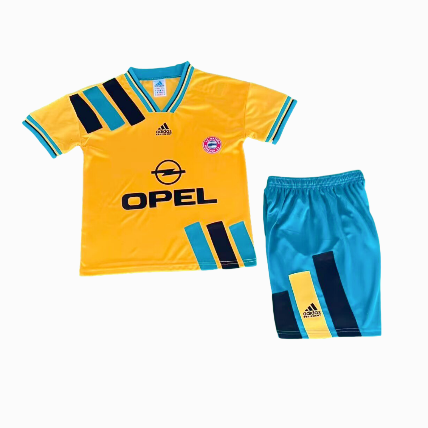 TKH-turbokithub-Retro Bayern Munich 1993-96 Away Kids Kit