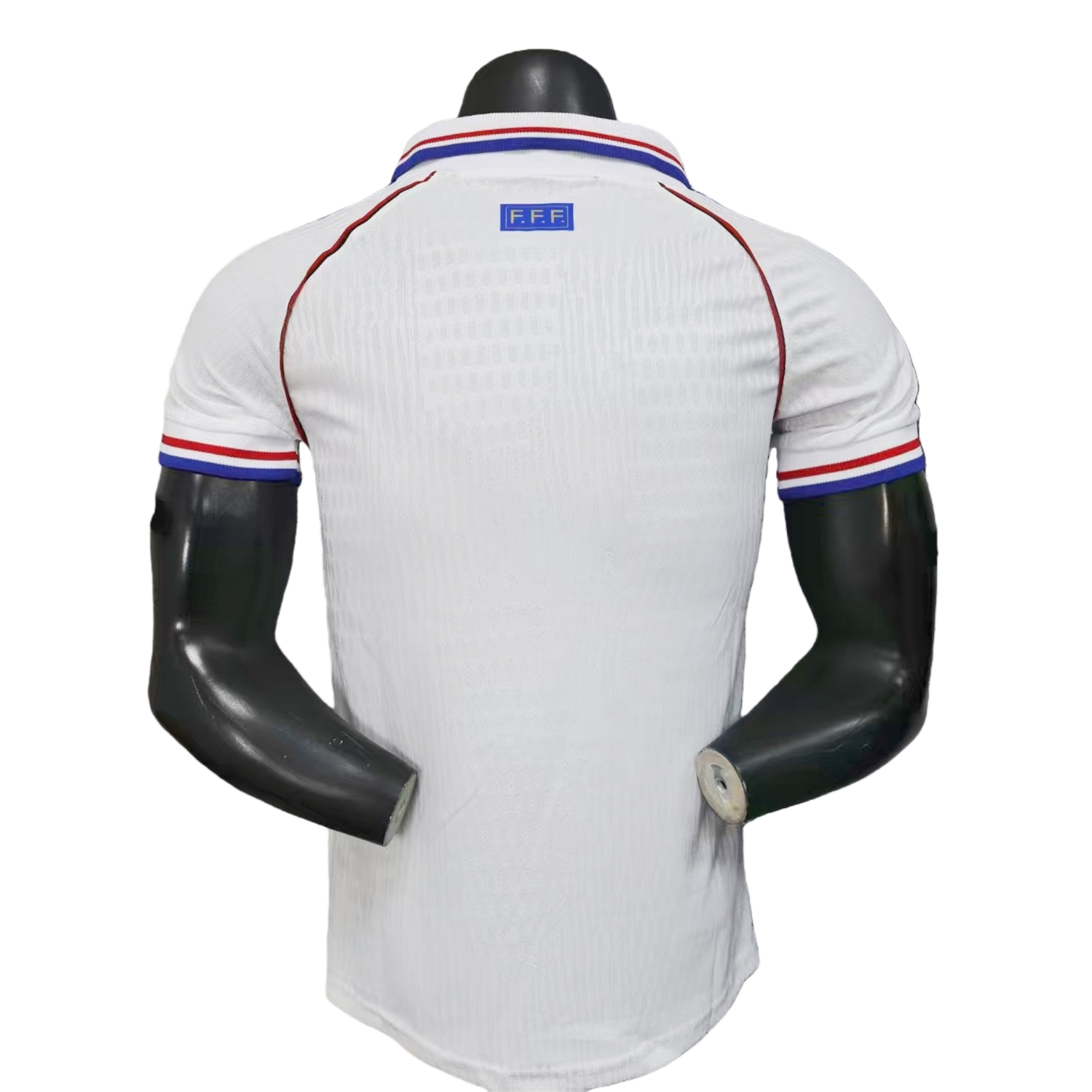 TKH-turbokithub-Retro France 1998 Away White Jersey - Player Version