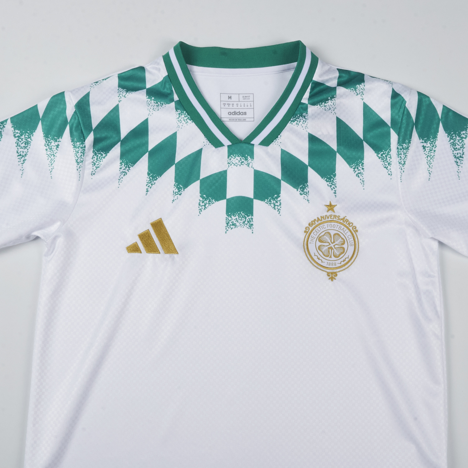 TKH-turbokithub-Celtic 26-27 Green Collar White Special Jersey - Fan Version