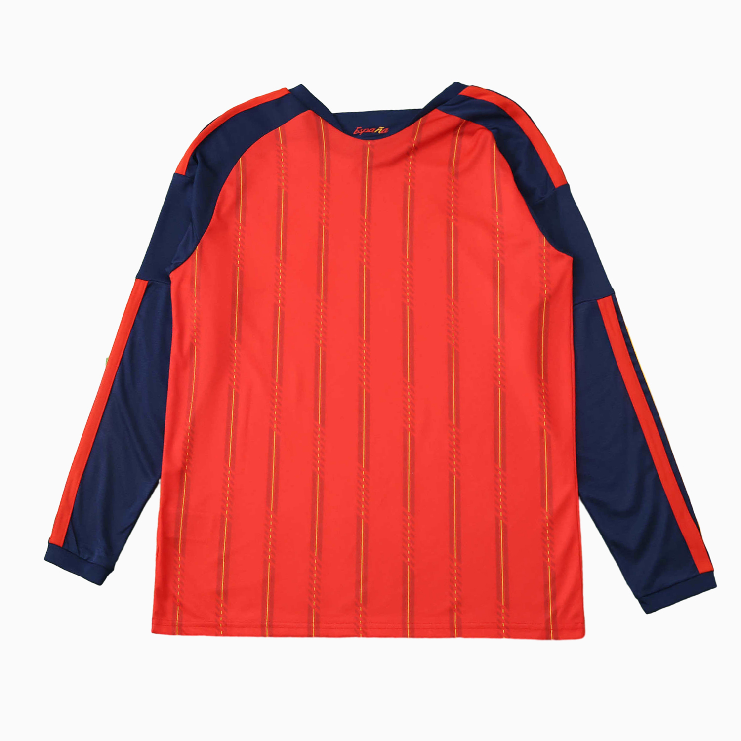 TKH-turbokithub-【Two-Crown Star】Spain 2026 Home Long Sleeves Jersey - Fans Version