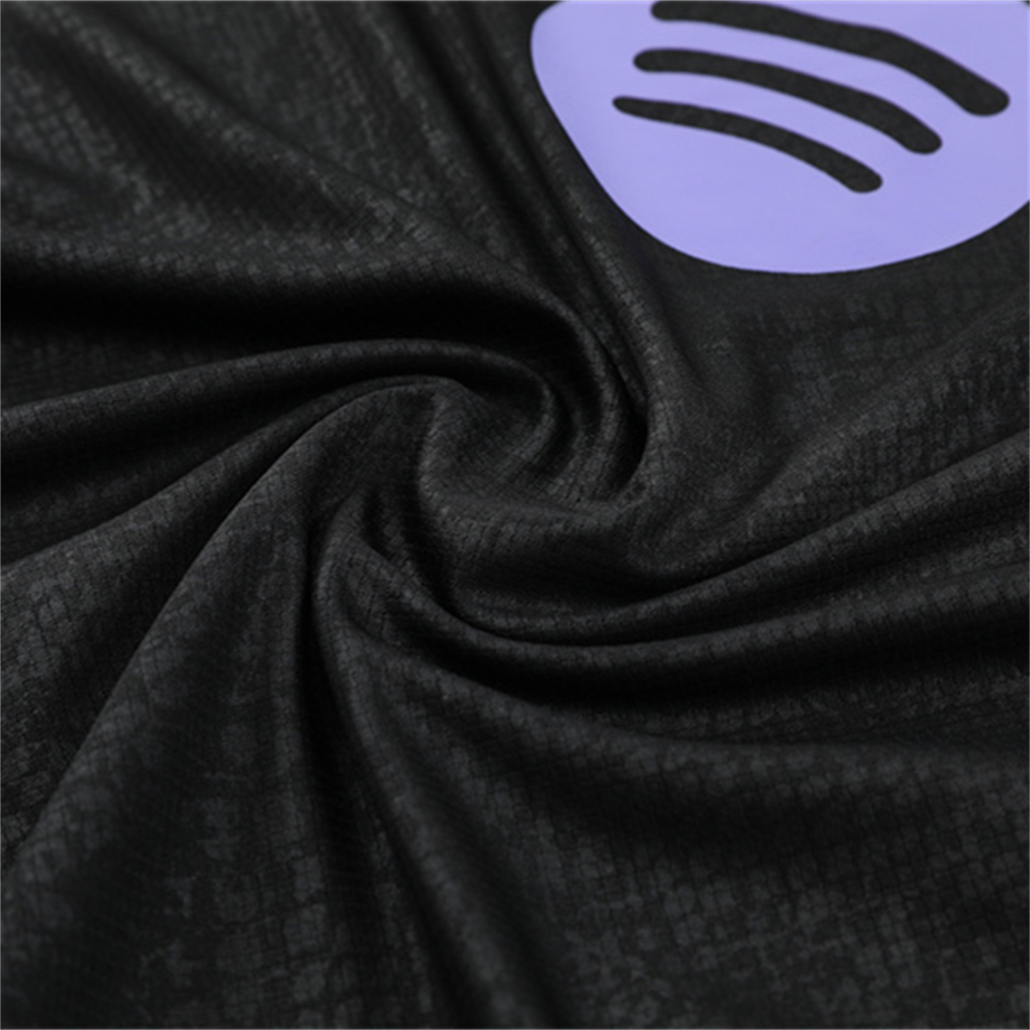 TKH-turbokithub-Barcelona 25-26 X KB Short-Sleeve Training Set - Black Blue Top & Black Shorts