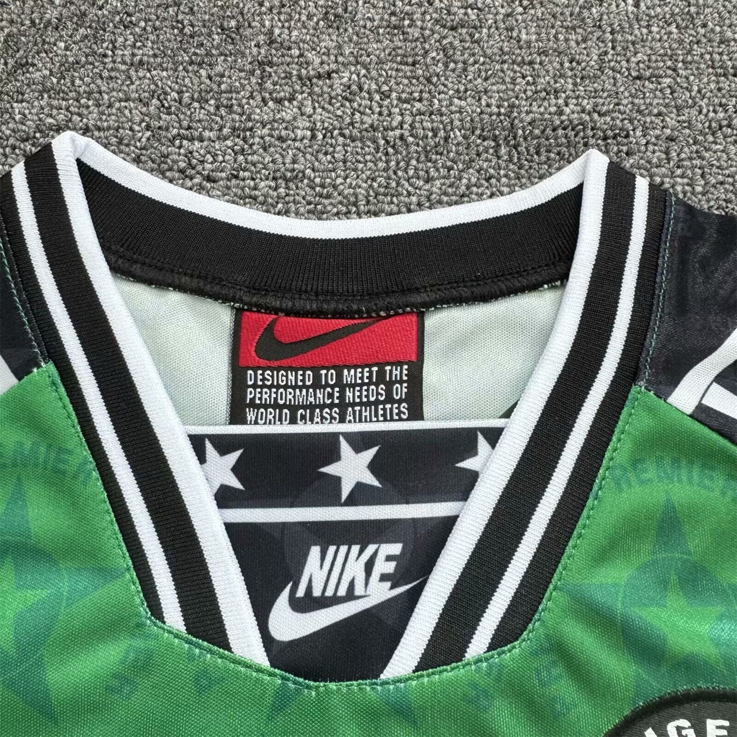 TKH-turbokithub-Retro Nigeria 1994-95 Home Kids Kit
