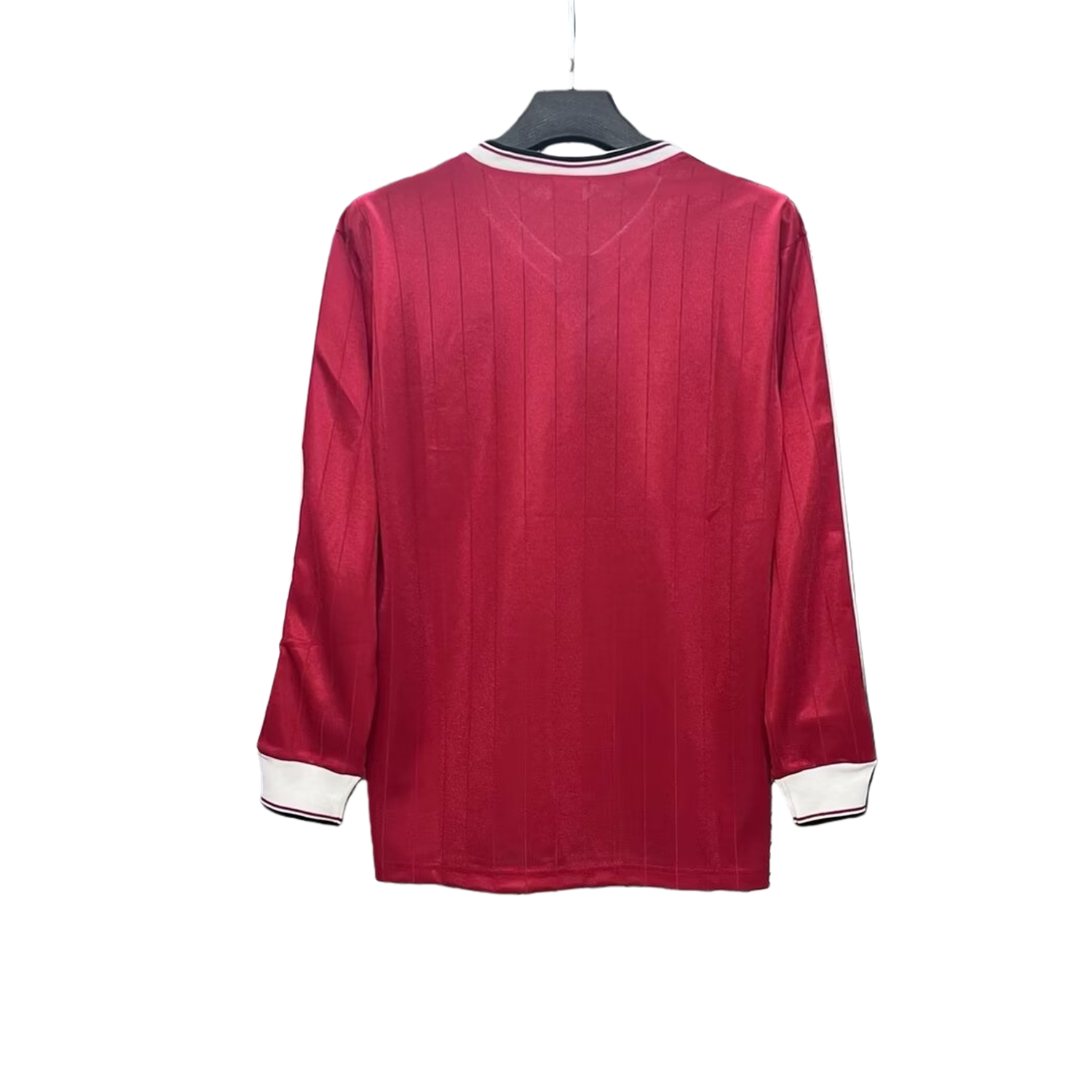TKH-turbokithub-Retro Manchester United 82-83 Home Long Sleeve Jersey