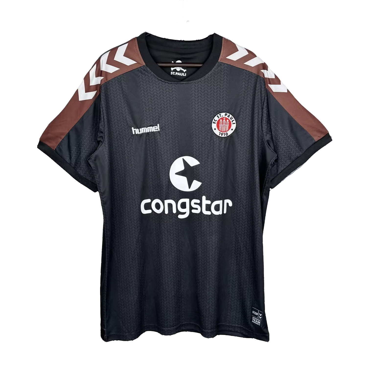 TKH-turbokithub-Retro St. Pauli 2015-16 Home Jersey