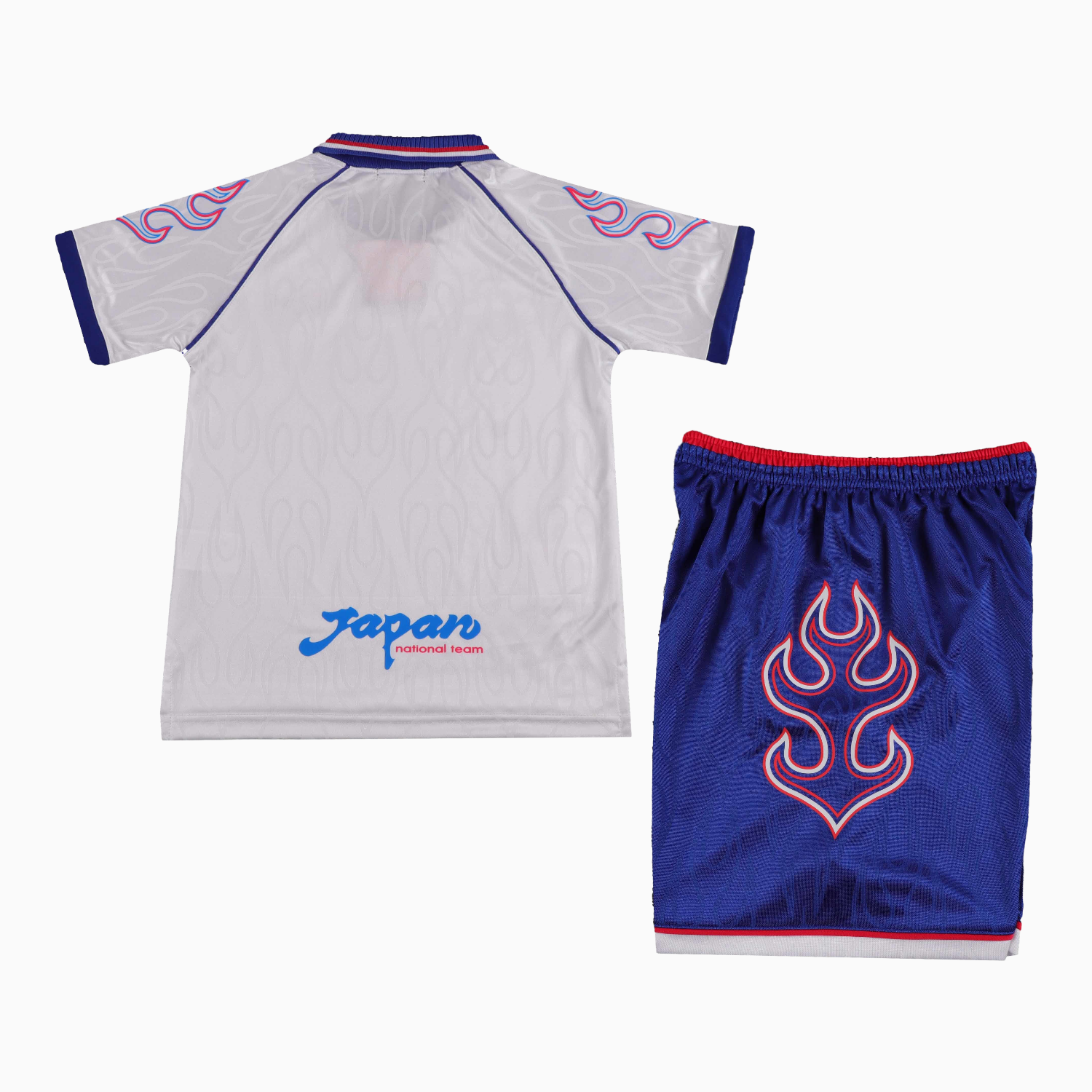 TKH-turbokithub-Retro Japan 1998 Away White Kids Kit