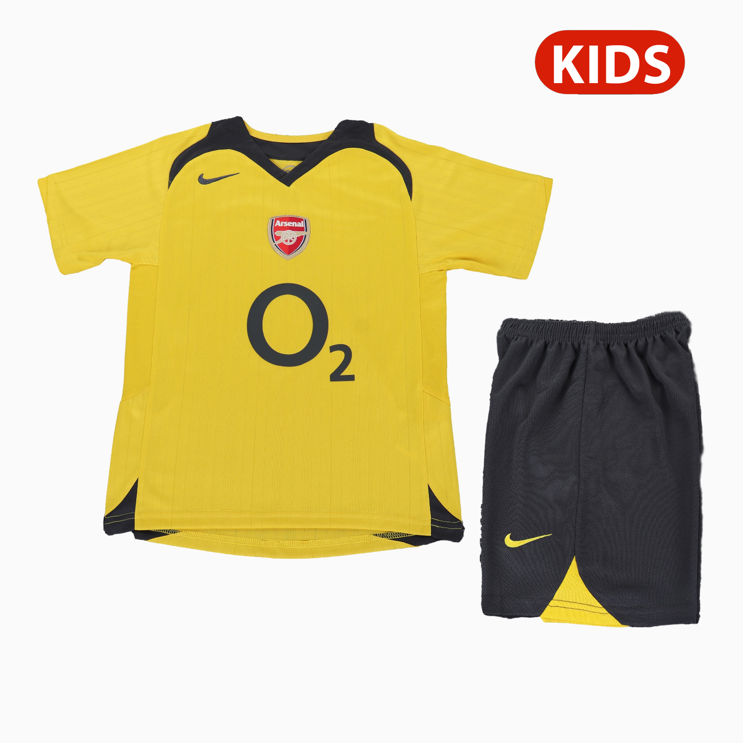 TKH-turbokithub-Retro Arsenal 2005-06 Away Kids Kit